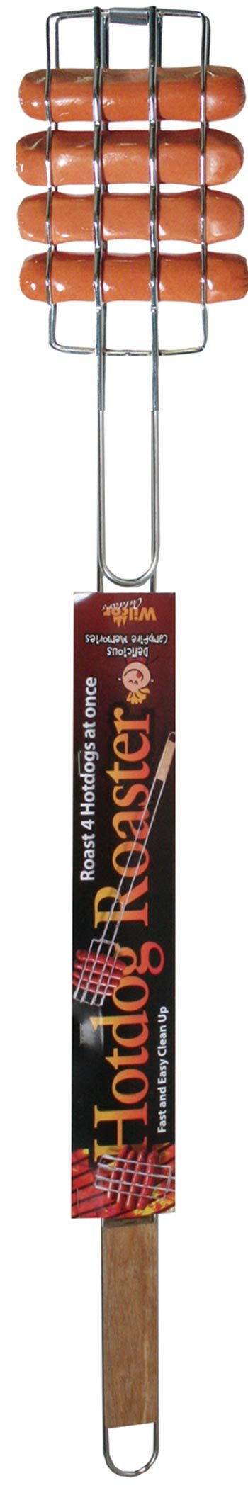 Wilcor Campfire Multiple Hot Dog Roaster, 33-Inch