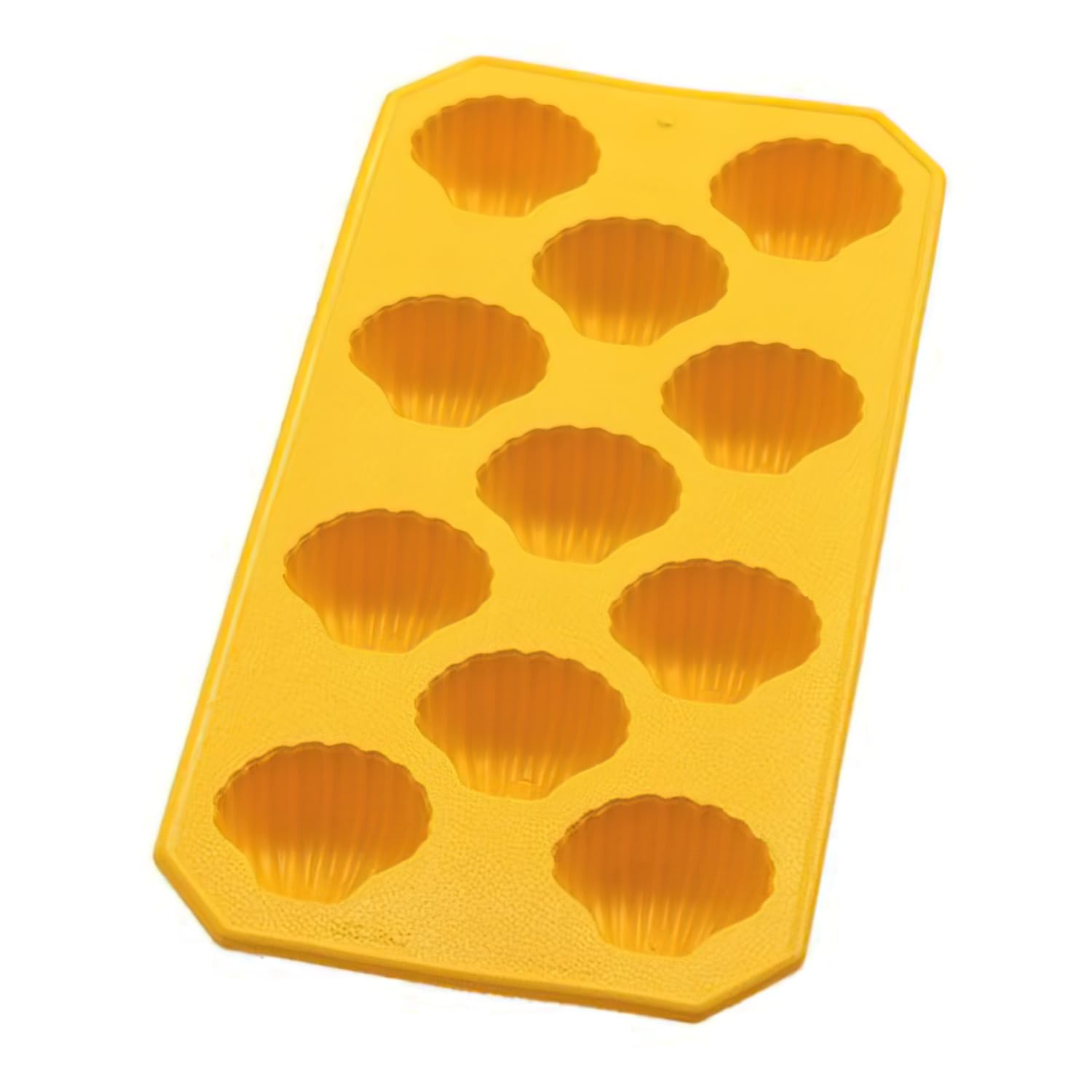 Lekue Shell Ice Cube Tray, Yellow
