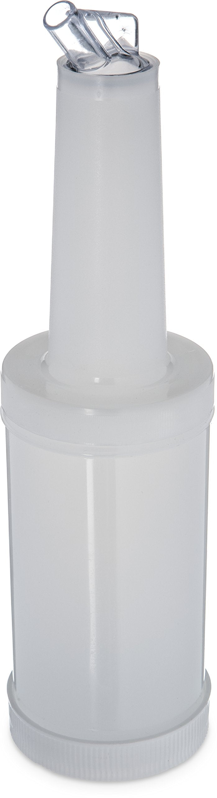Carlisle FoodService Products Stor N Pour Complete Quart Bundle Bottles, Lids, Necks, And Spouts for Bar, Kitchen, And Restaura