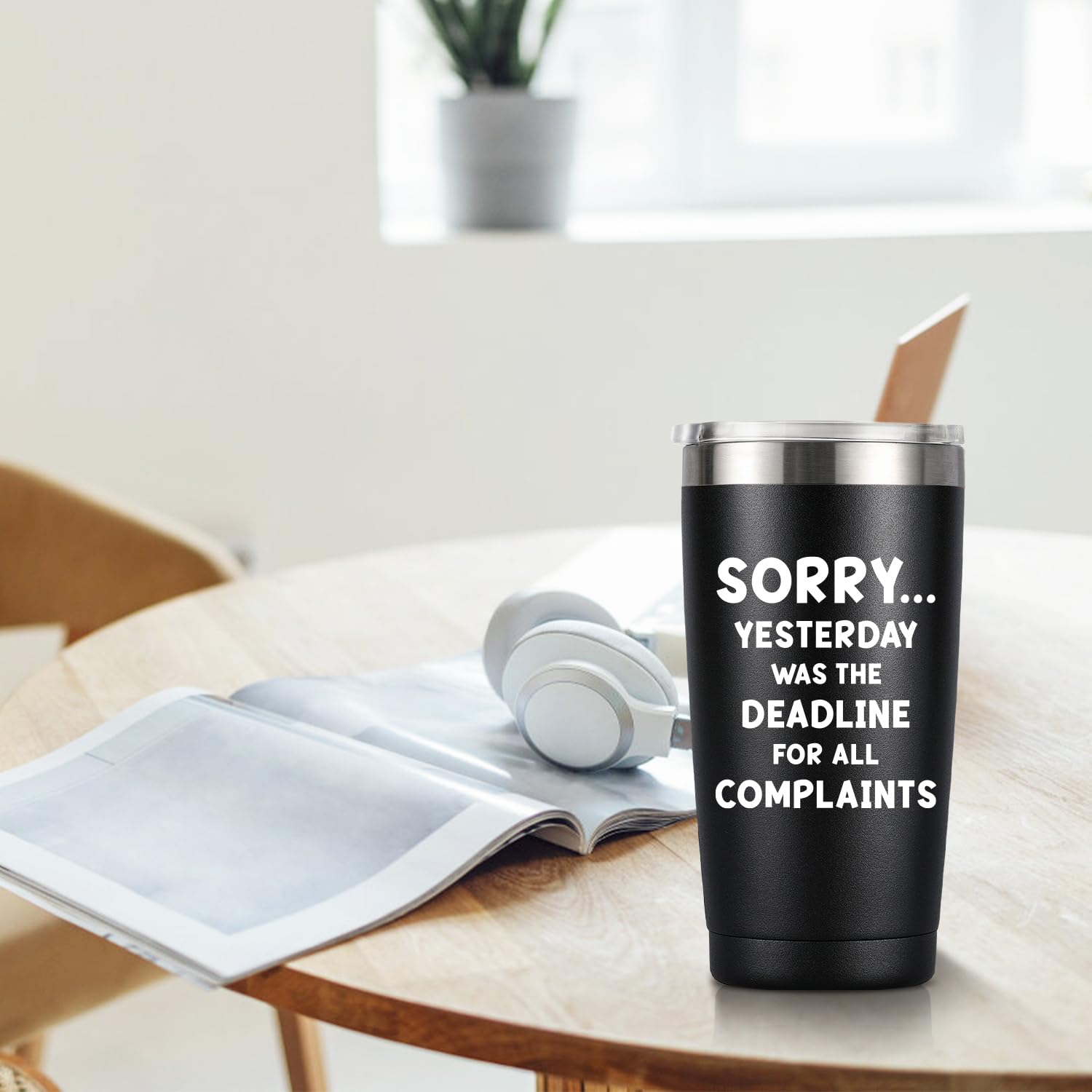 MASGALACC Funny Office Gifts - 20oz Stainless Steel Tumbler, Boss, Coworker, Friend, Brother, Office Desk Decor for Men Women, W