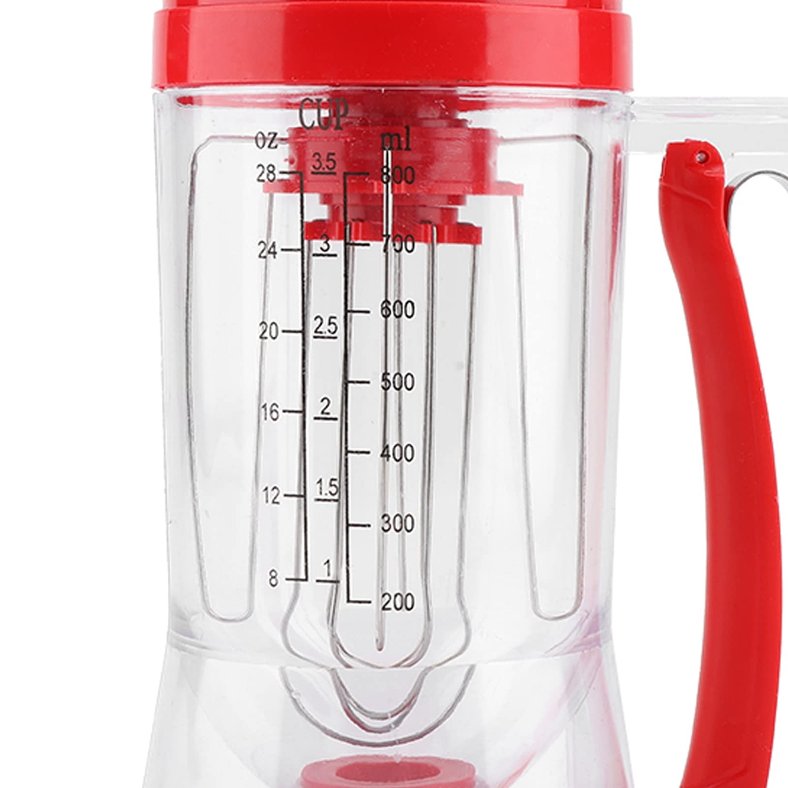 Pancake Batter Dispenser With Squeeze Handle, Batter Mixer, Electric Pancake Batter Dispenser Kitchen Tool Batter Mixer Dispense