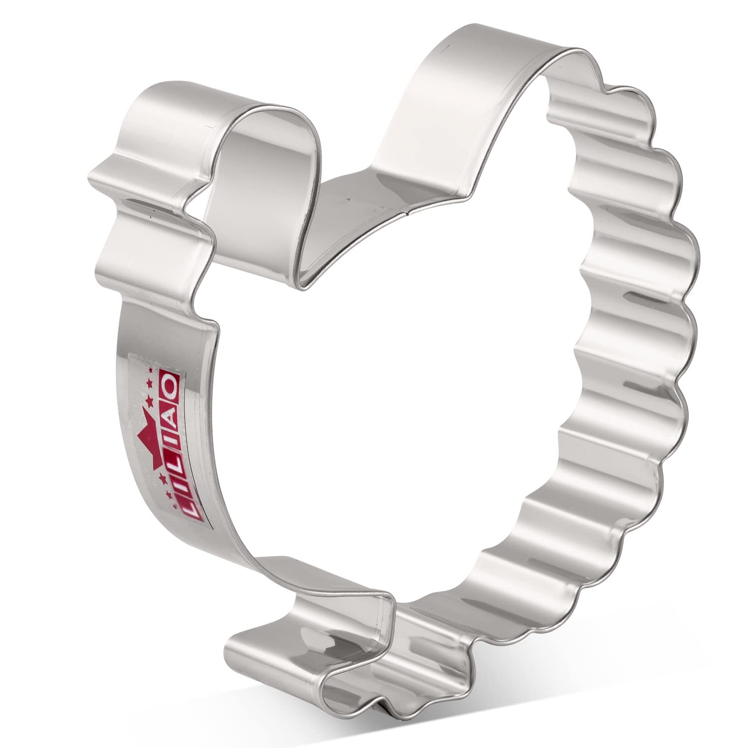 Liliao 4 Thanksgiving Turkey Cookie Cutter Stainless Steel