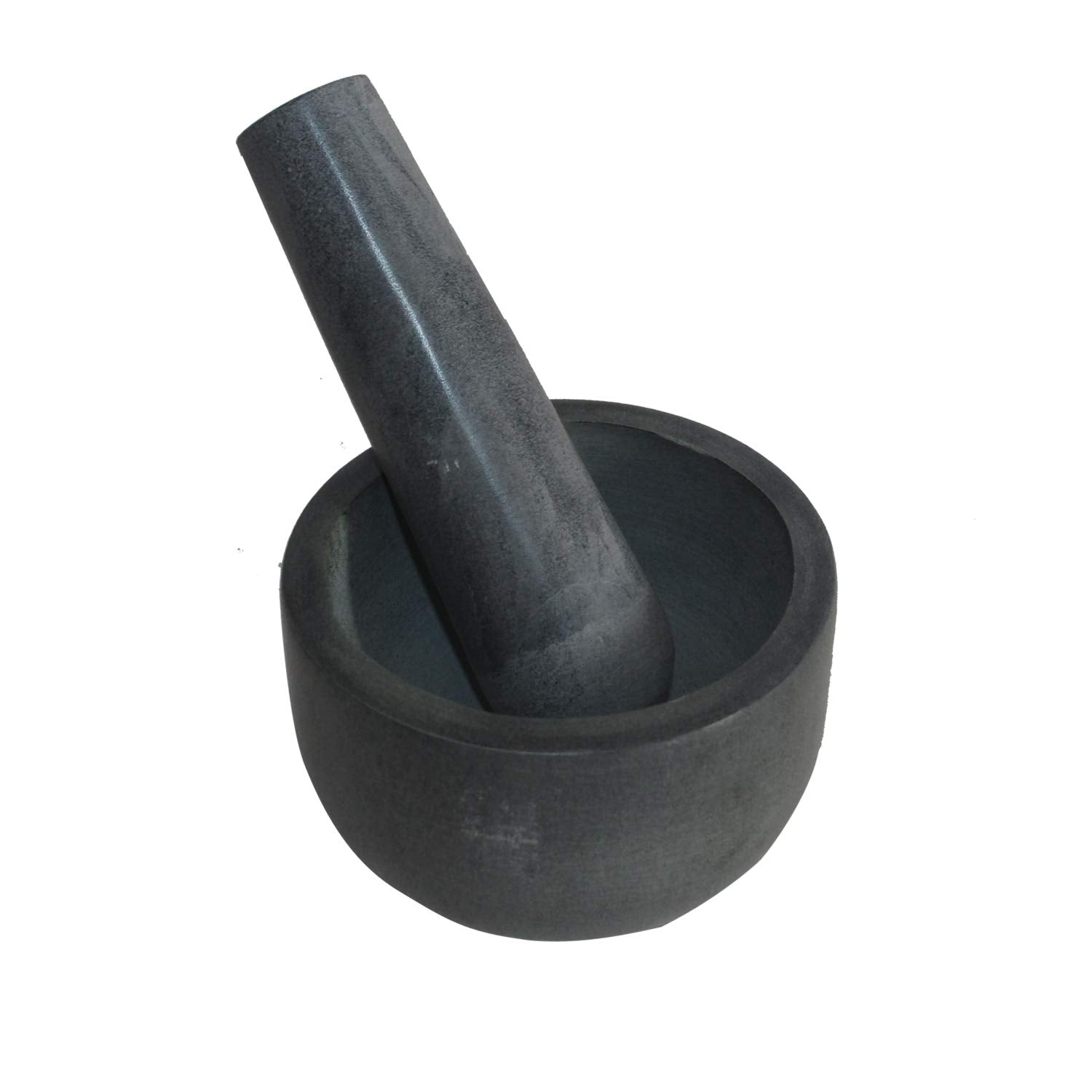 Kaizen Casa Stone Mortar And Pestle, For Grind Spices, Powder Pesto, Mash Herbs, Crush Pills, Regular Size (3.75 ''X2.75 '' Mort