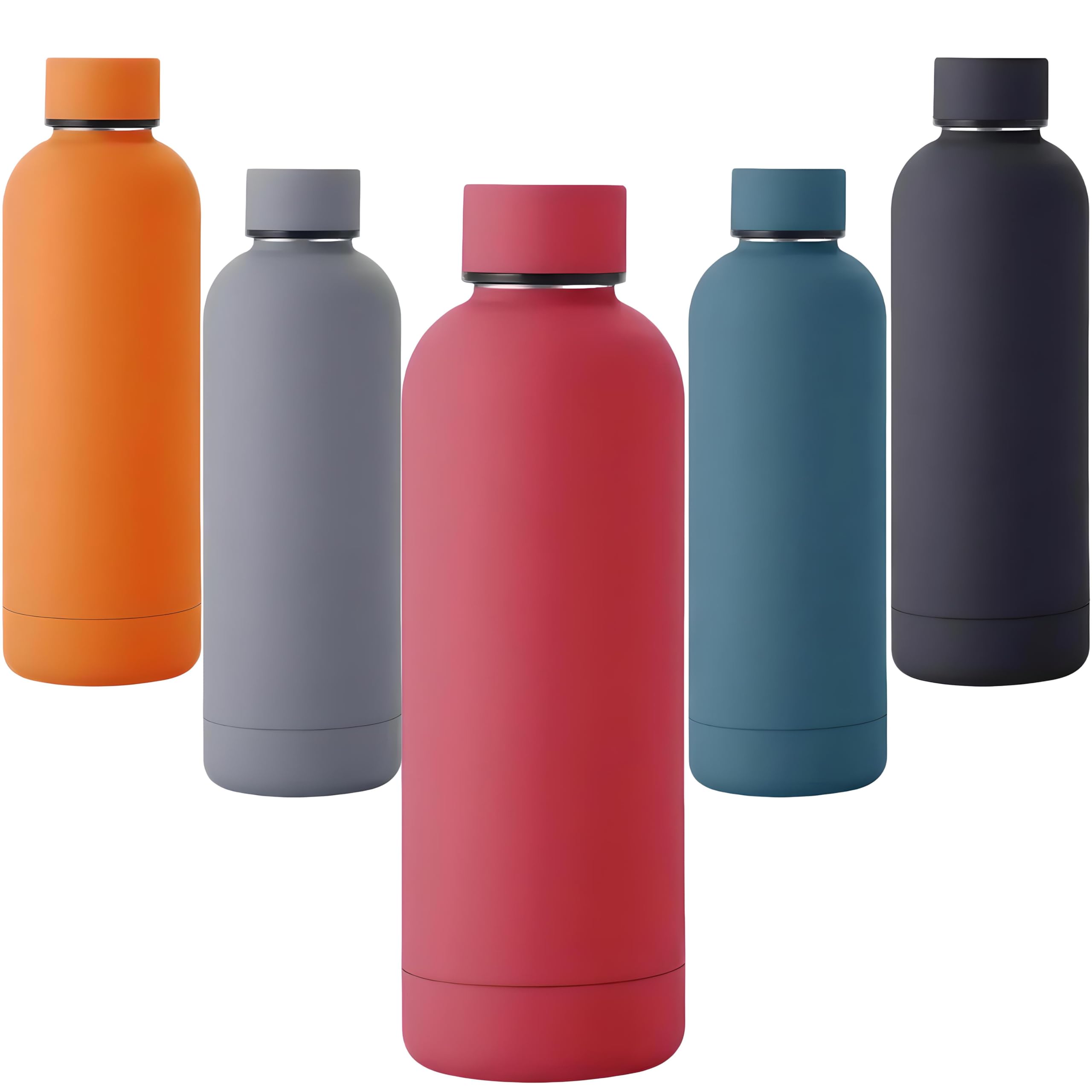 Paramexview Water Bottle 24oz Double Wall Thermical Insulated Stainless Steel, Vacuumed Flask and BPAFree for Sport and Travel,