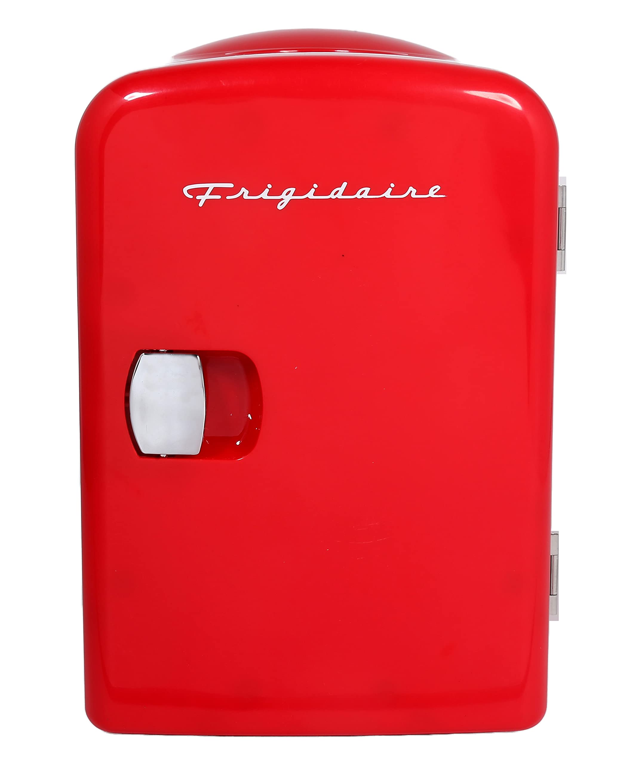 Frigidaire Red Efmis149_Amz Mini Portable Compact Personal Fridge Cooler, 4 Liter Capacity Chills Six 12 Oz Cans, 100% Freon-Fre