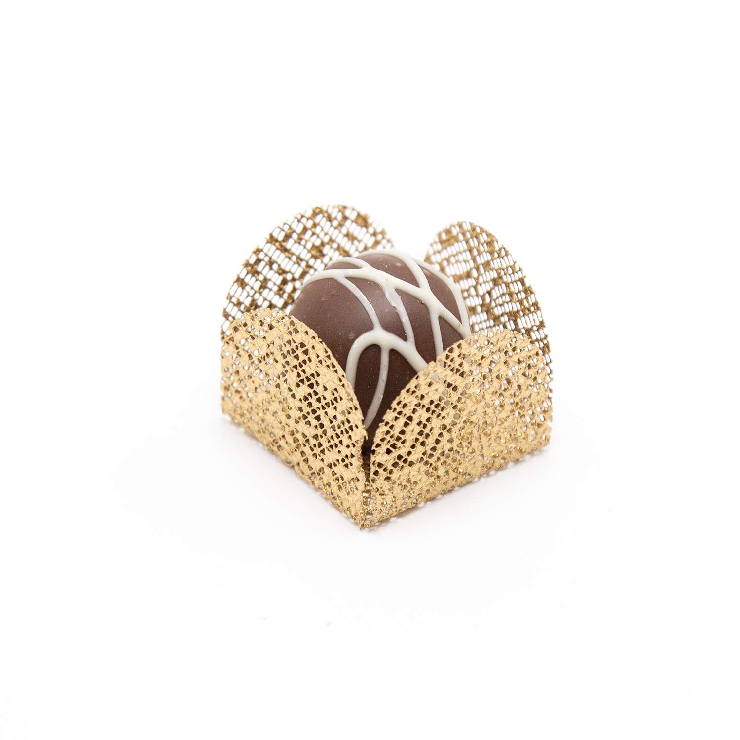 Truffilio Handmade Fabric Truffle Cups | Truffle Liners | Truffle Wrappers | Fominhas | Candy Cups For Chocolate | Forminhas De