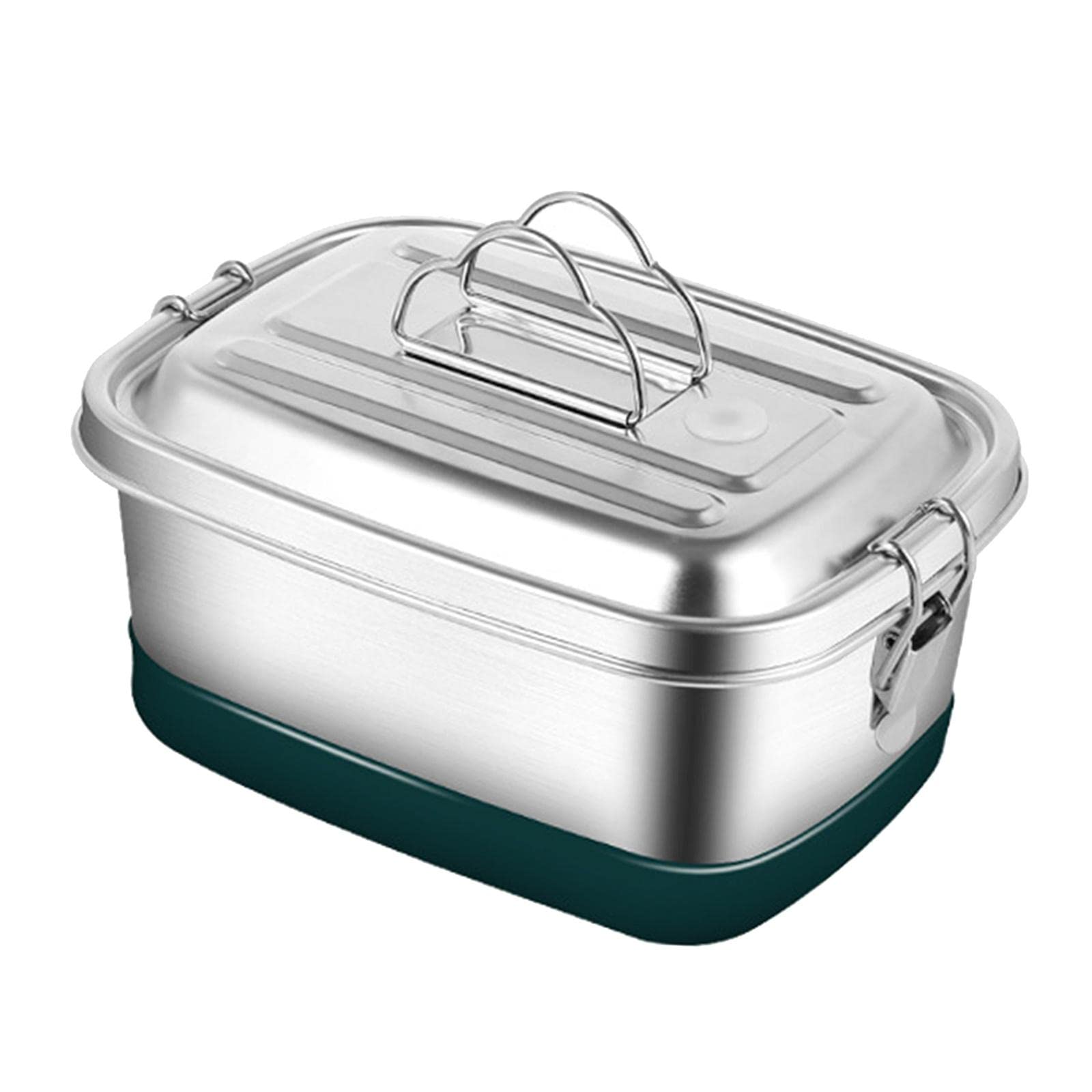 Ecomistiq 304 Stainless Steel Bento Box Lunch Box Food Container 1200Ml|Lunch Boxes|Kitchen Storage & Containers|Kitchen & Dinin