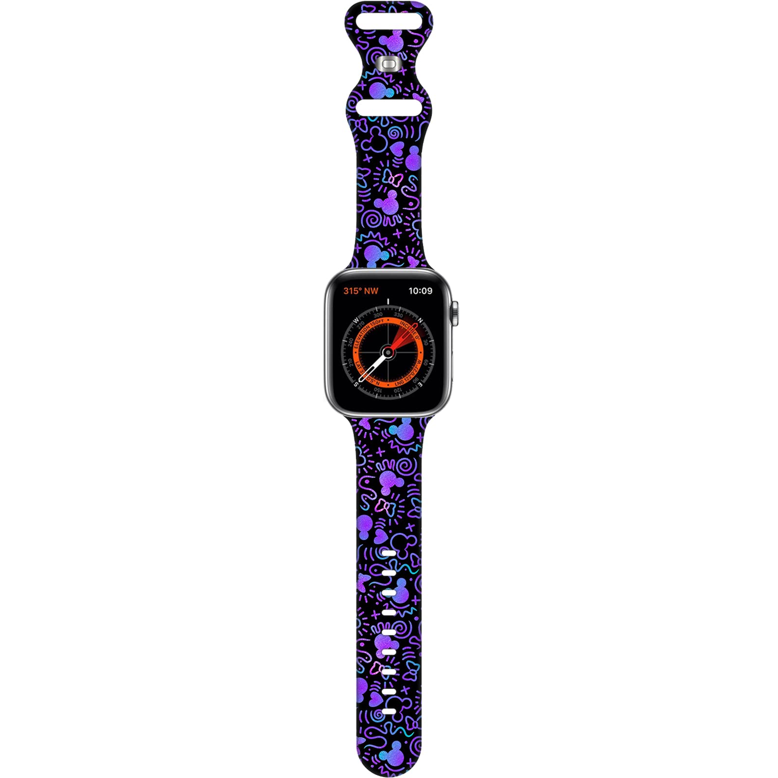 Axcofyer7 Cartoon Band For Apple Watch 38Mm40Mm41Mm42Mm44Mm45Mm, Bands For Apple Watch Se Series 8 7 6 5 4 3, Silicone Iwatch Ba