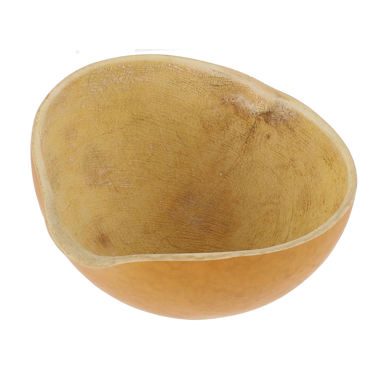 FELTECHELECTR Natural Gourd Water Scoop Kitchen Water Ladle for Washing Fruits and Vegetables Garden Watering Spoon Household Se