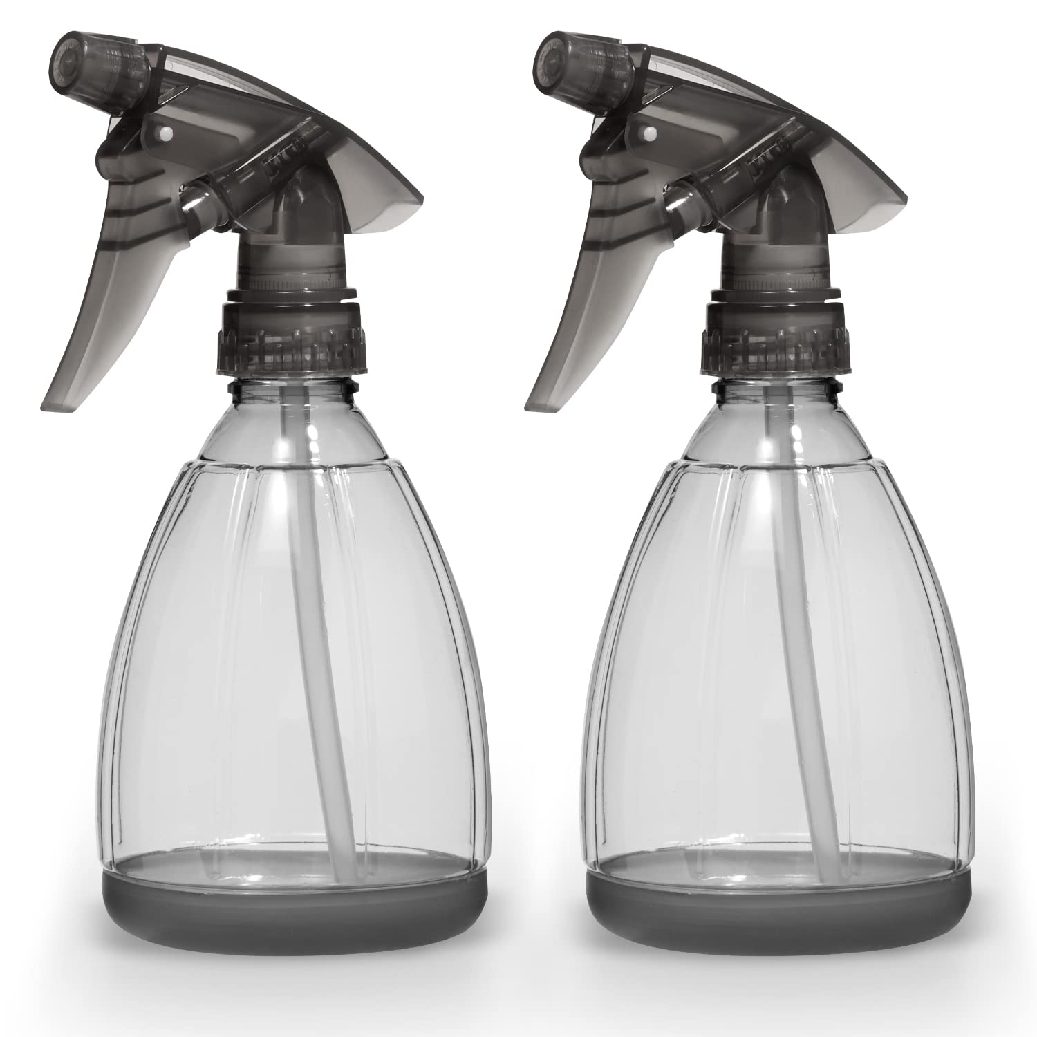 Bar5F Plastic Spray Bottle, 12 Oz | Leak Proof, Empty, Trigger Handle, Adjustable Fine To Stream Output, Refillable, Heavy Duty