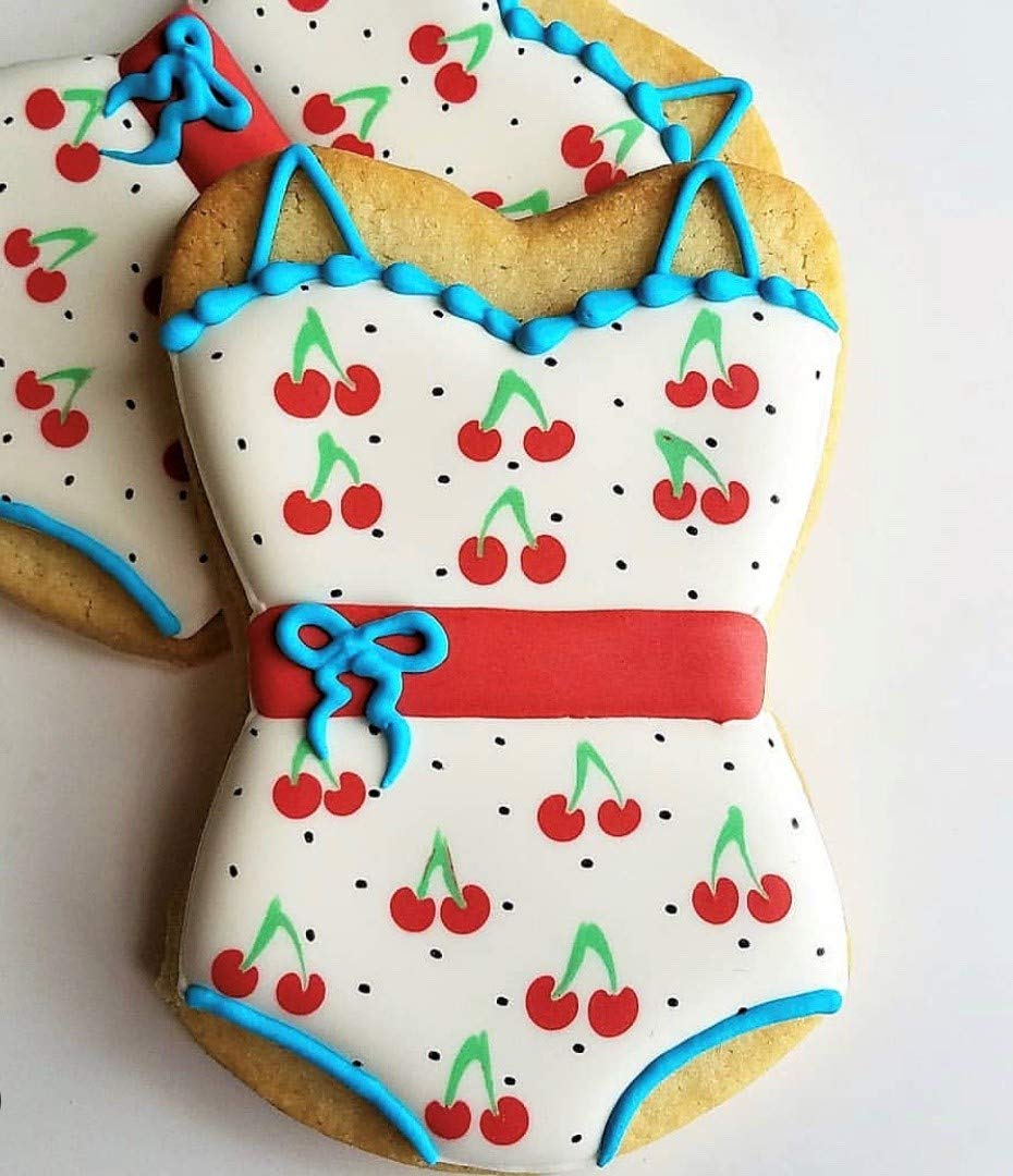 Bathing Suit/Corset Cookie Cutter 4'' Made In Usa By Ann Clark