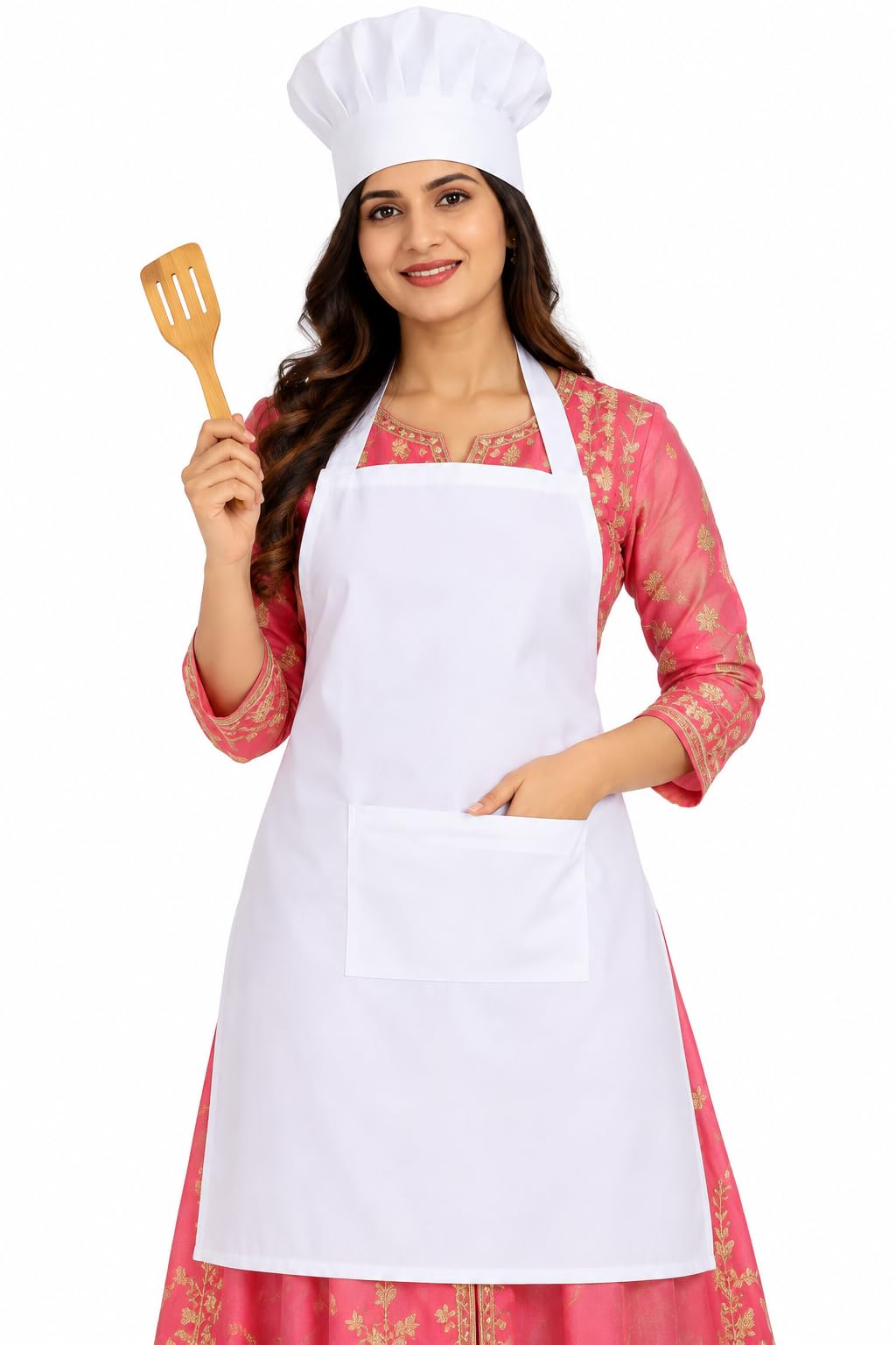 Rasho White, Plain Apron