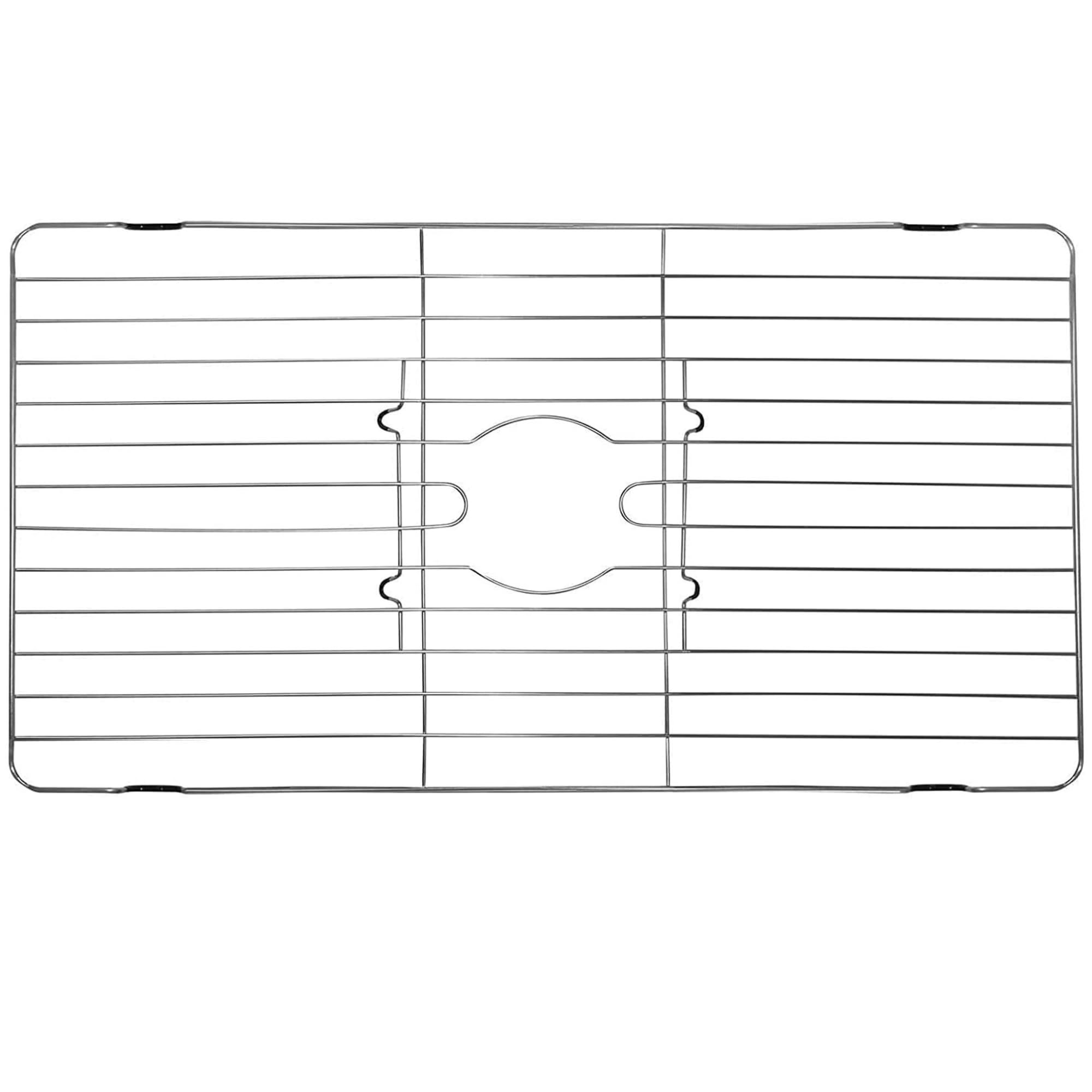 Better Houseware Stainless Steel Sink Protector Sink Mat Stainless Steel Sink Rack For Bottom Of Sink Protectors For Kitchen Sin