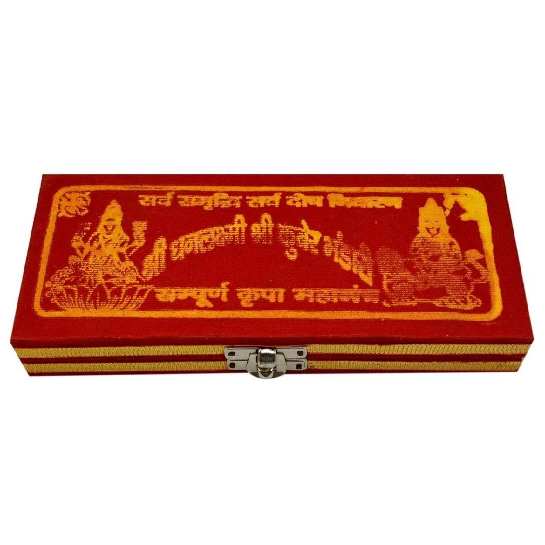 Astrodidi Metal Dhan Versha Lakshmi Laxmi Kuber Bhandari Sarv Samriddhi Yantra Box