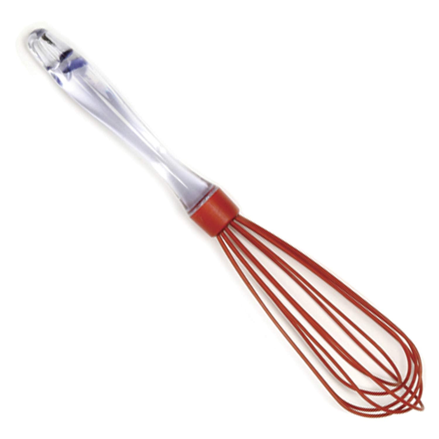Norpro Silicone Whisk, Red, One Size, As Shown
