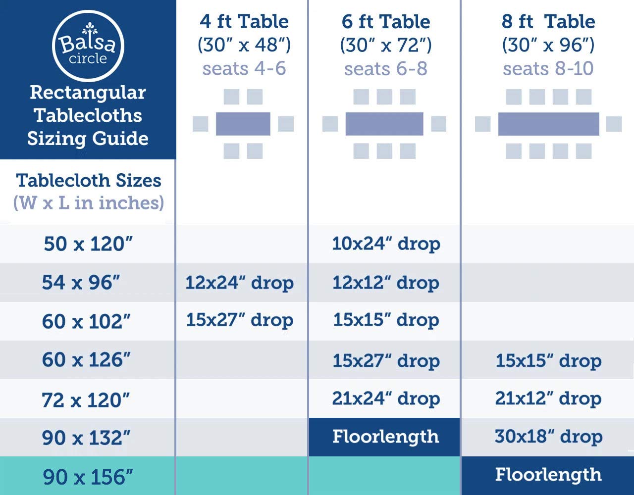 Balsacircle 90-Inch X 156-Inch Black Checkered Tablecloth Table Linens Wedding Party Events Decorations Kitchen Dining