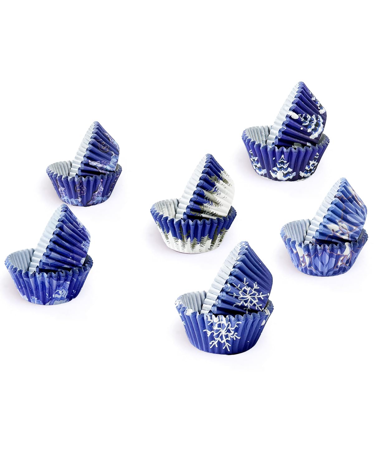 Cupcake Liners Muffin Cupcake Cups 300-Count Food Grade Candy Design Cupcake Papers Baking Cups Cupcake Wrappers Qiqee