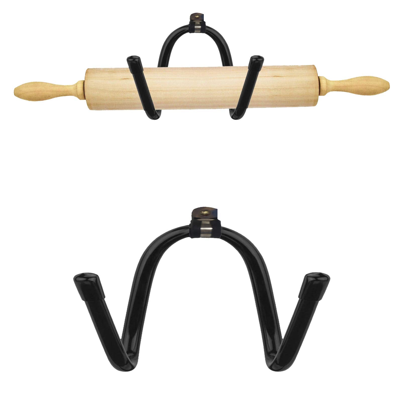 Rolling Pin Holder Rolling Pin Display Rack Rolling Pin Storage Rolling Pin Display Rack - Wall Mount Bottle Storage Organizer -