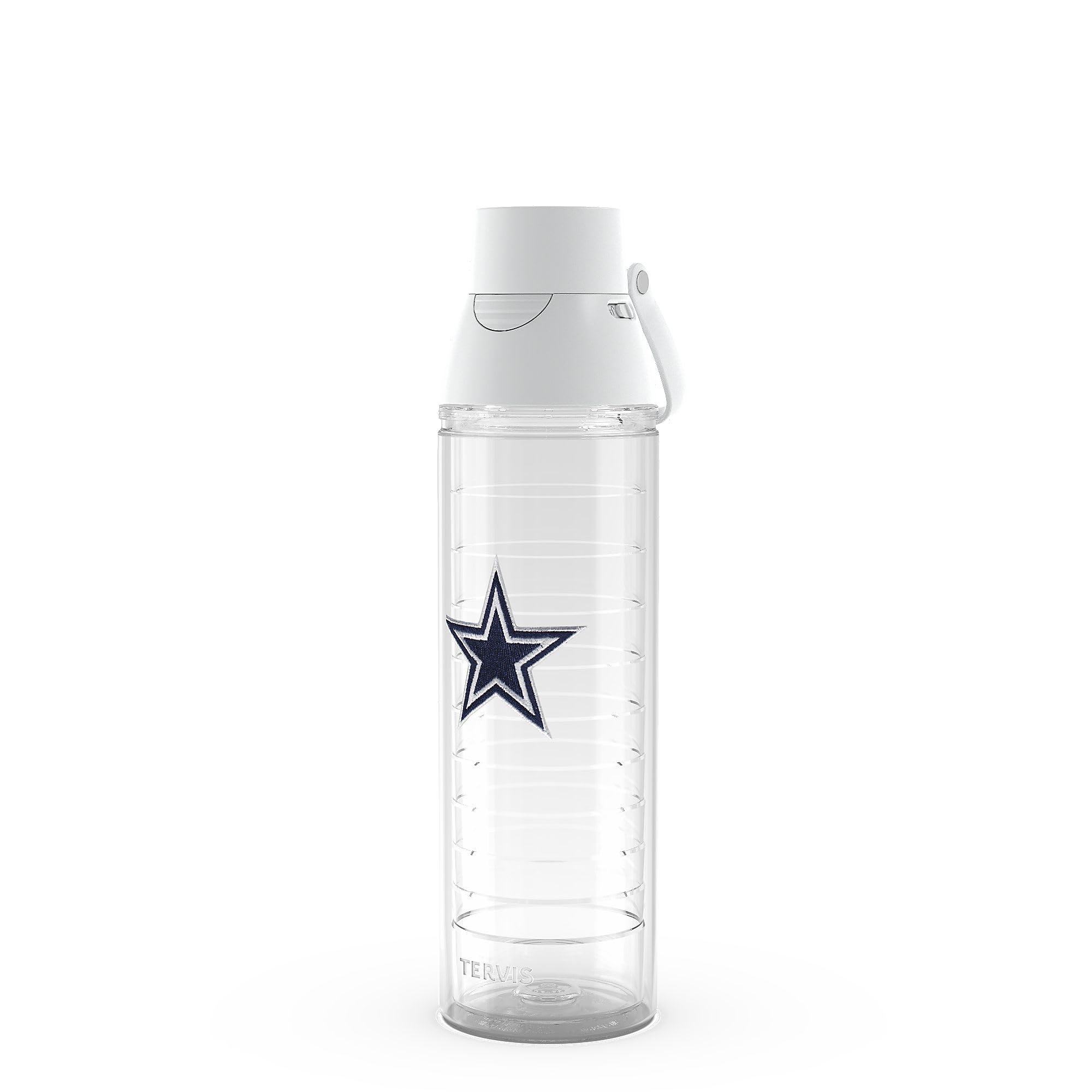 Tervis Venture Lite Tritan 24oz Venture Lite with 2-in-1 VersaLid | NFL Dallas Cowboys - Primary Logo | Made in America, Leakpro