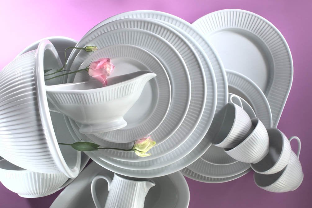 Pillivuyt Plisse 10-Inch Plate