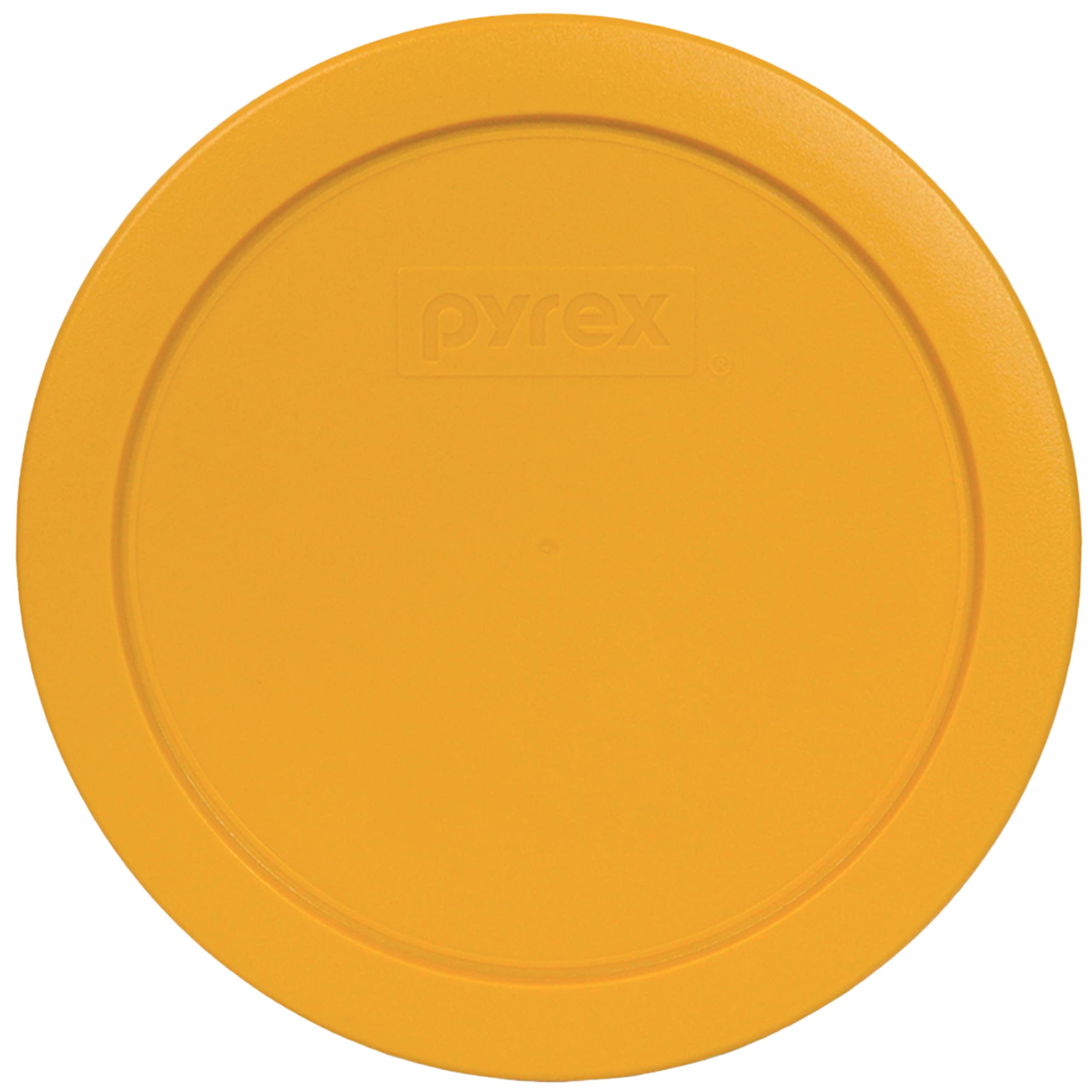 Pyrex 7402-Pc 6/7-Cup Lemon Drop Yellow Lid - 2 Pack Made In The Usa