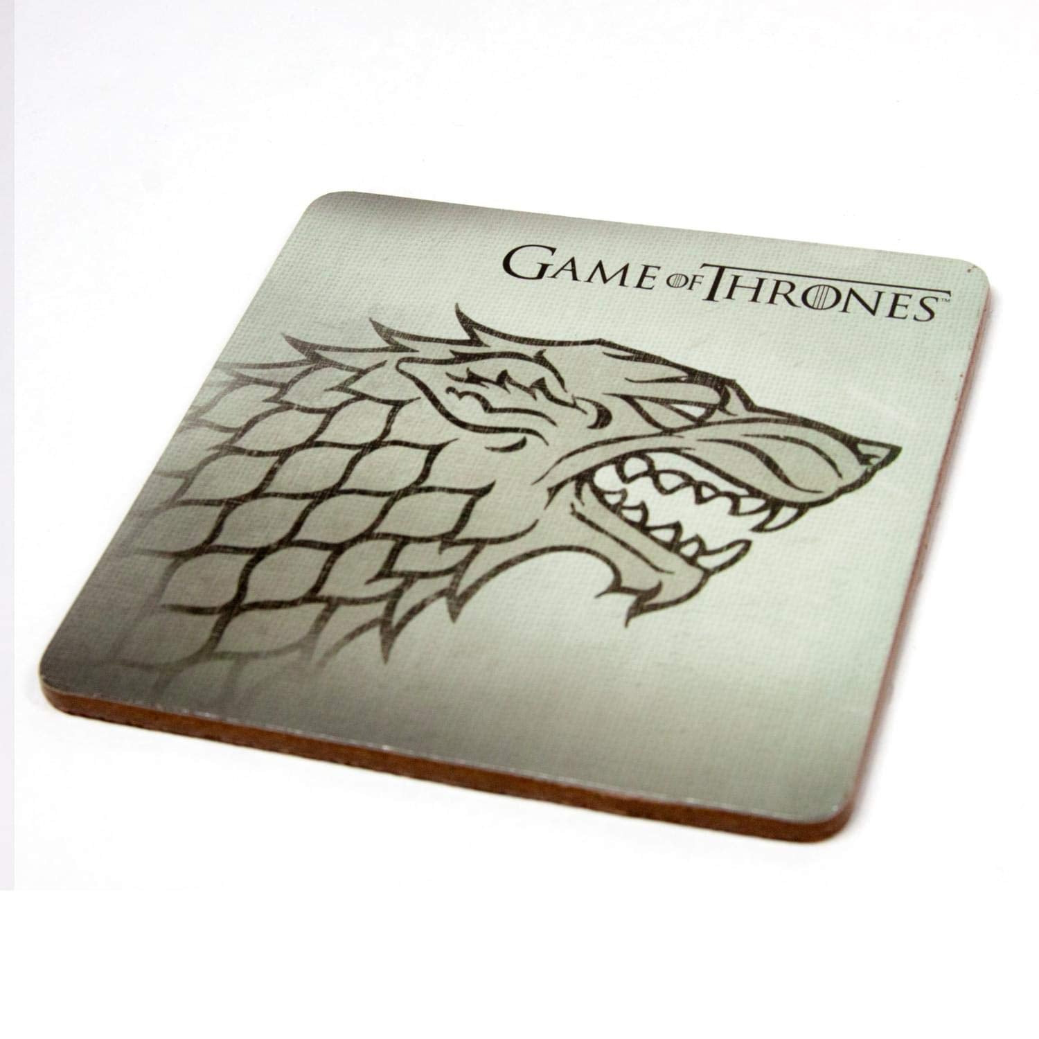 Game Of Thrones Coasters | Nerd Block Exclusive Drink Coaster Pads Featuring Game Of Thrones House Emblems | Set Of 4