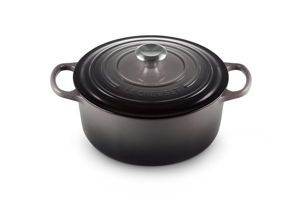 Le Creuset Enameled Cast Iron Signature Round Dutch Oven, 5.5 Qt., Oyster