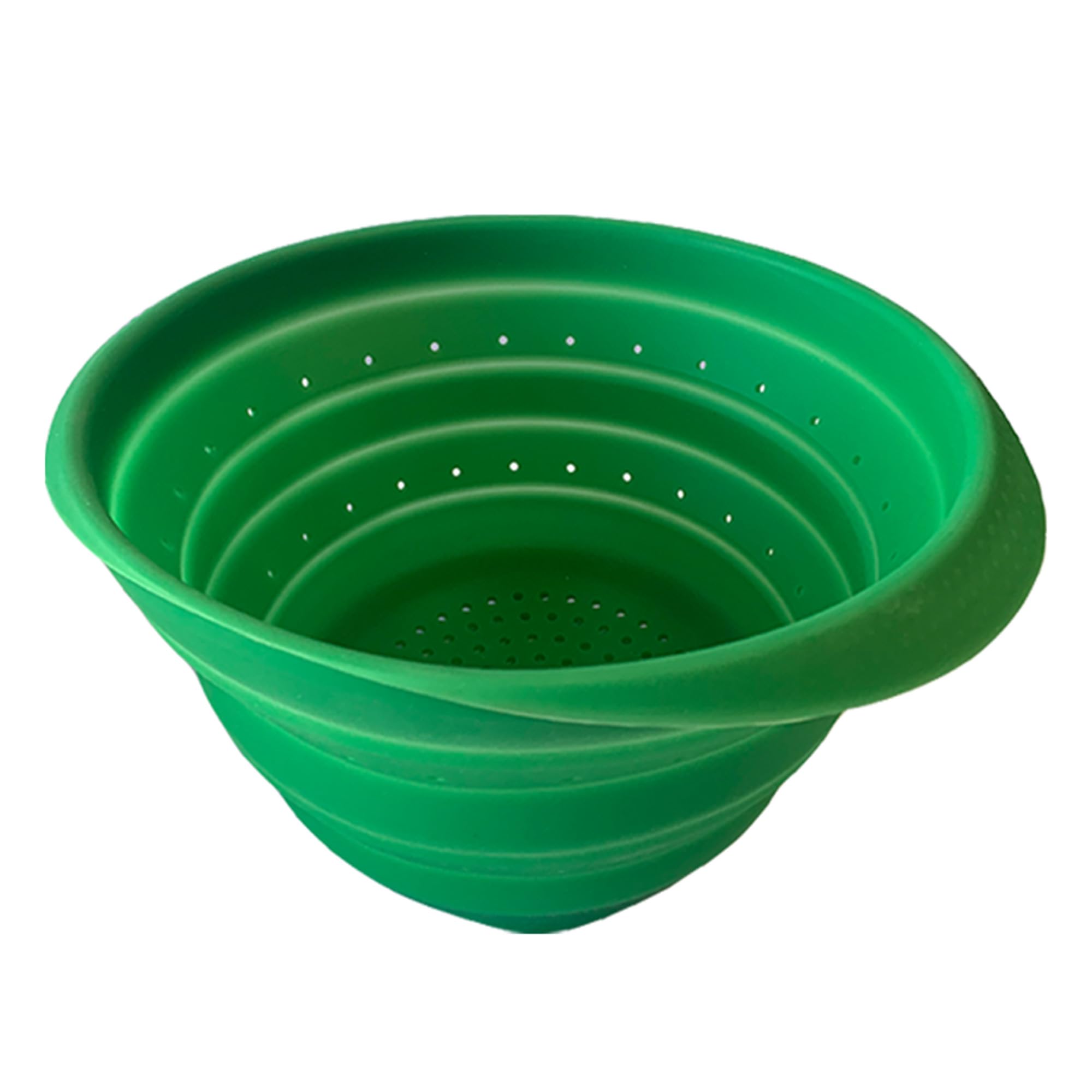 Better Houseware 4-Quart Silicone Collapsible Colander - Green