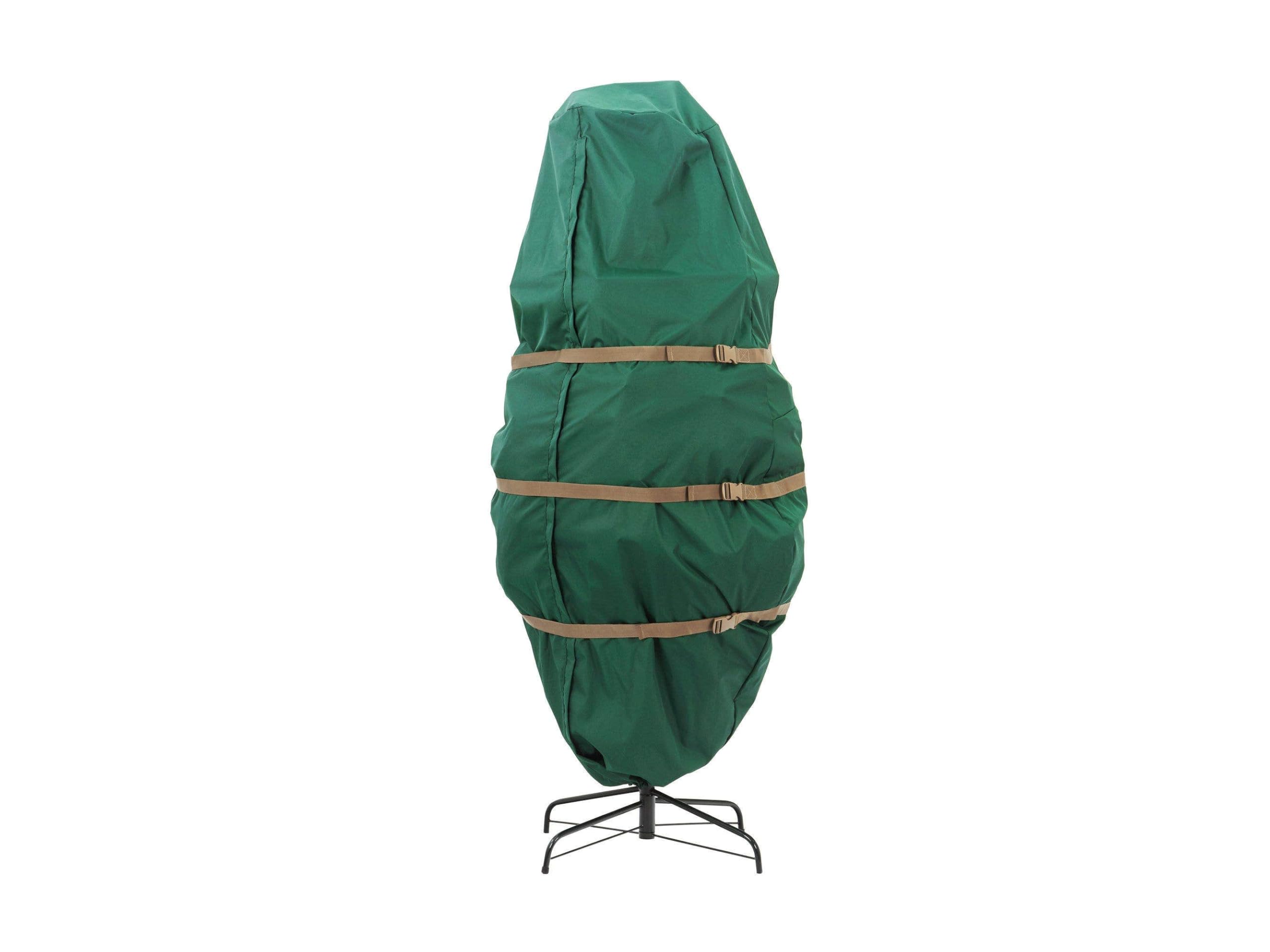 Covermates Keepsakes Upright Christmas Tree Storage Bag - Superior Protection, Cinch Straps - Holiday Storage, Green