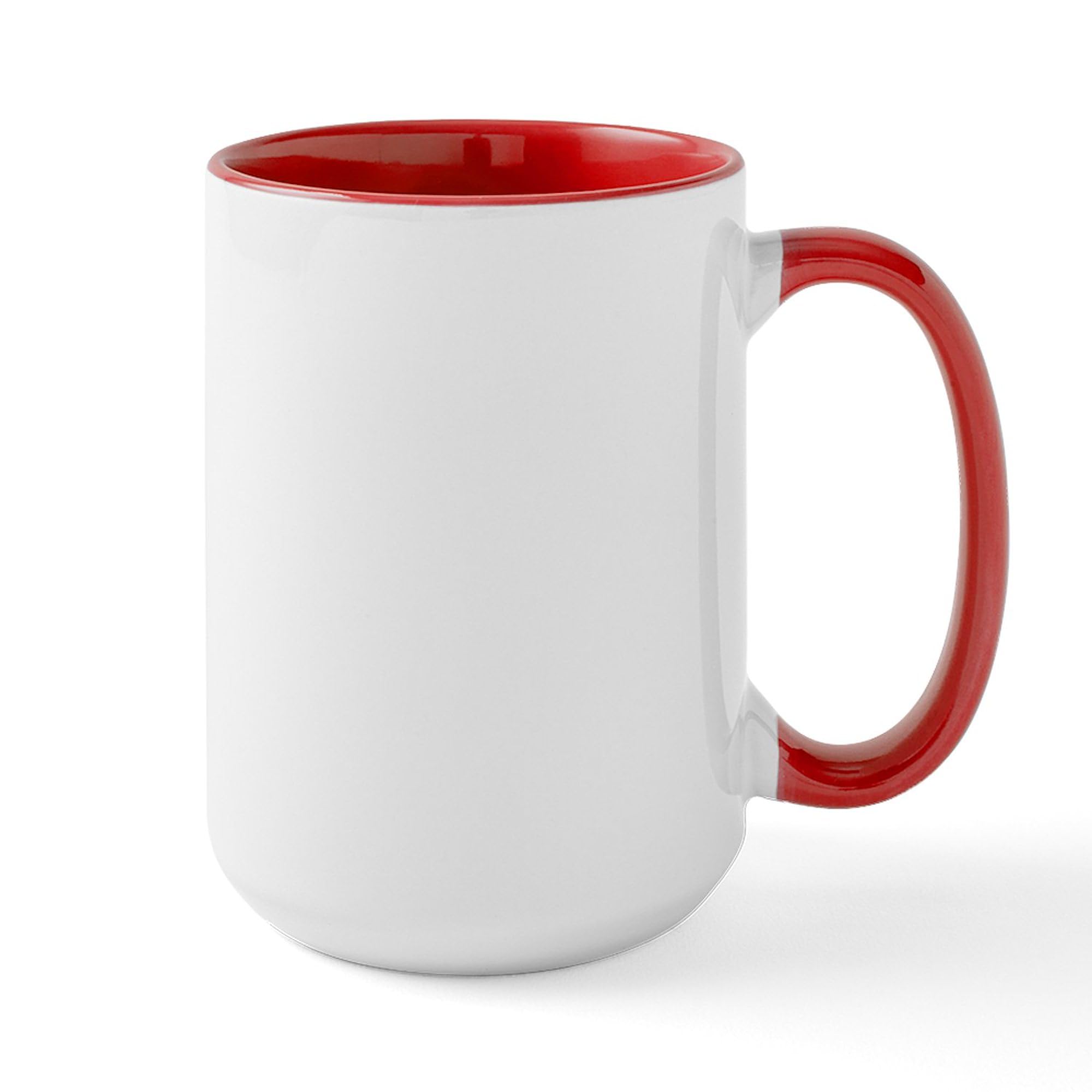 CafePress World's Best Dog And Cat Dad Large Mug 15 oz (444 ml) Ceramic Coffee Mug