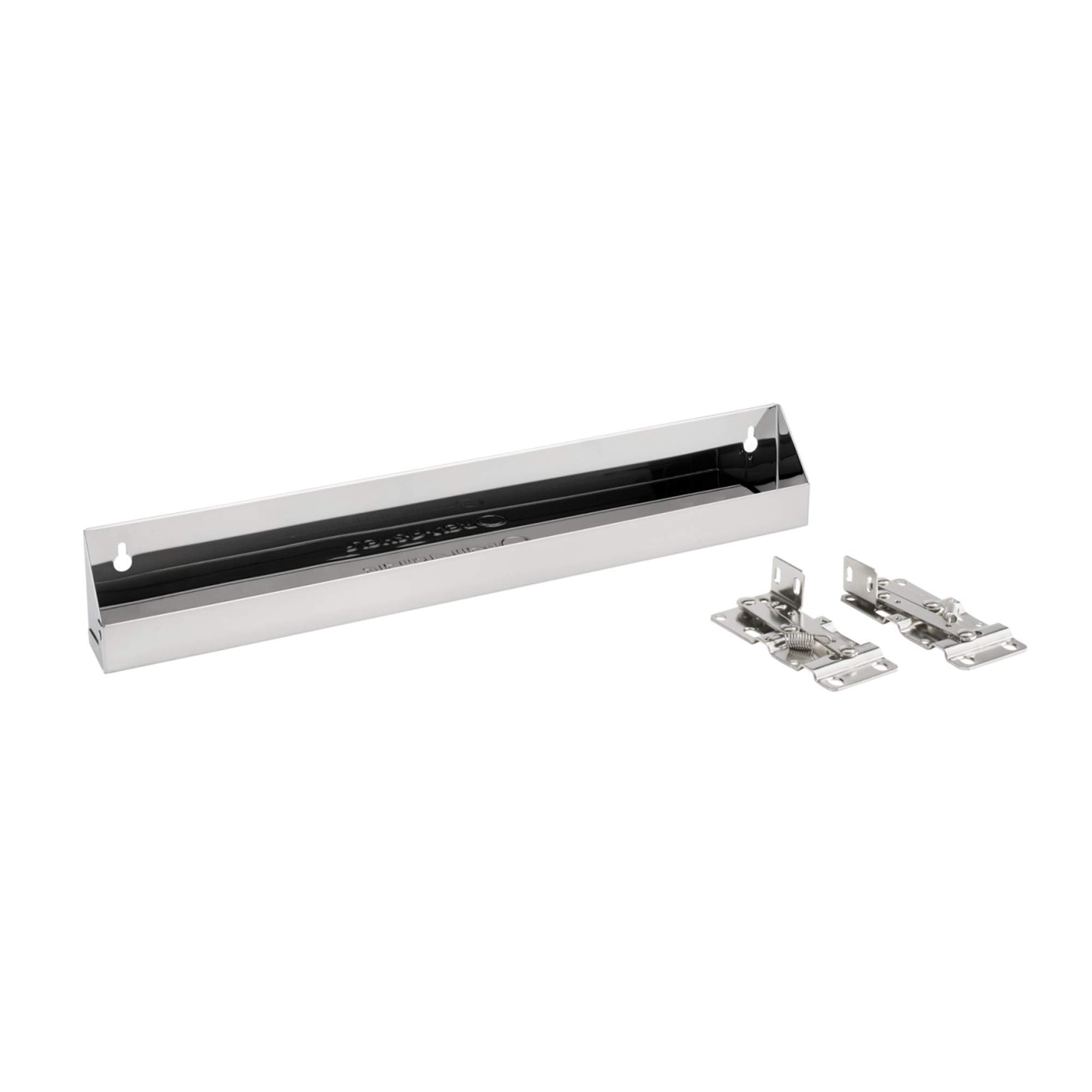 Rev-A-Shelf 19'' Slim Tip-Out Sink Tray For Kitchen And Bathroom Base Cabinets, Large Pull Out Stainless Steel Storage Organizer