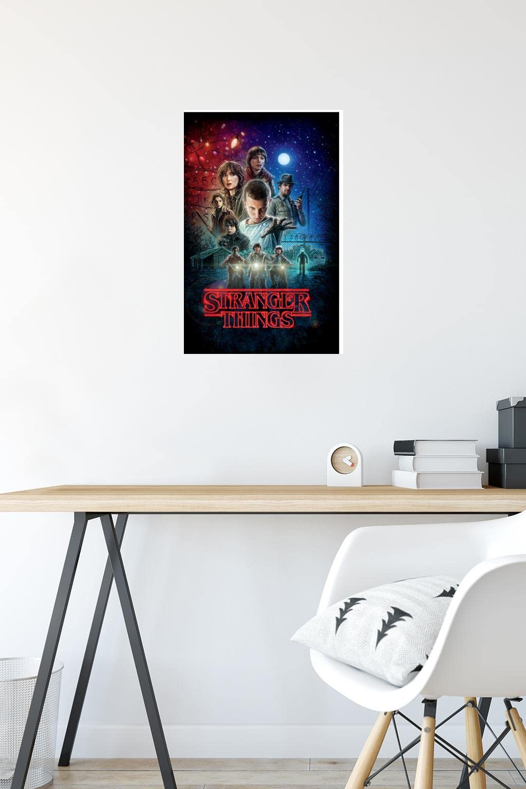 Trends International Netflix Stranger Things - One Sheet Wall Poster, 14.725'' X 22.375'', Multi