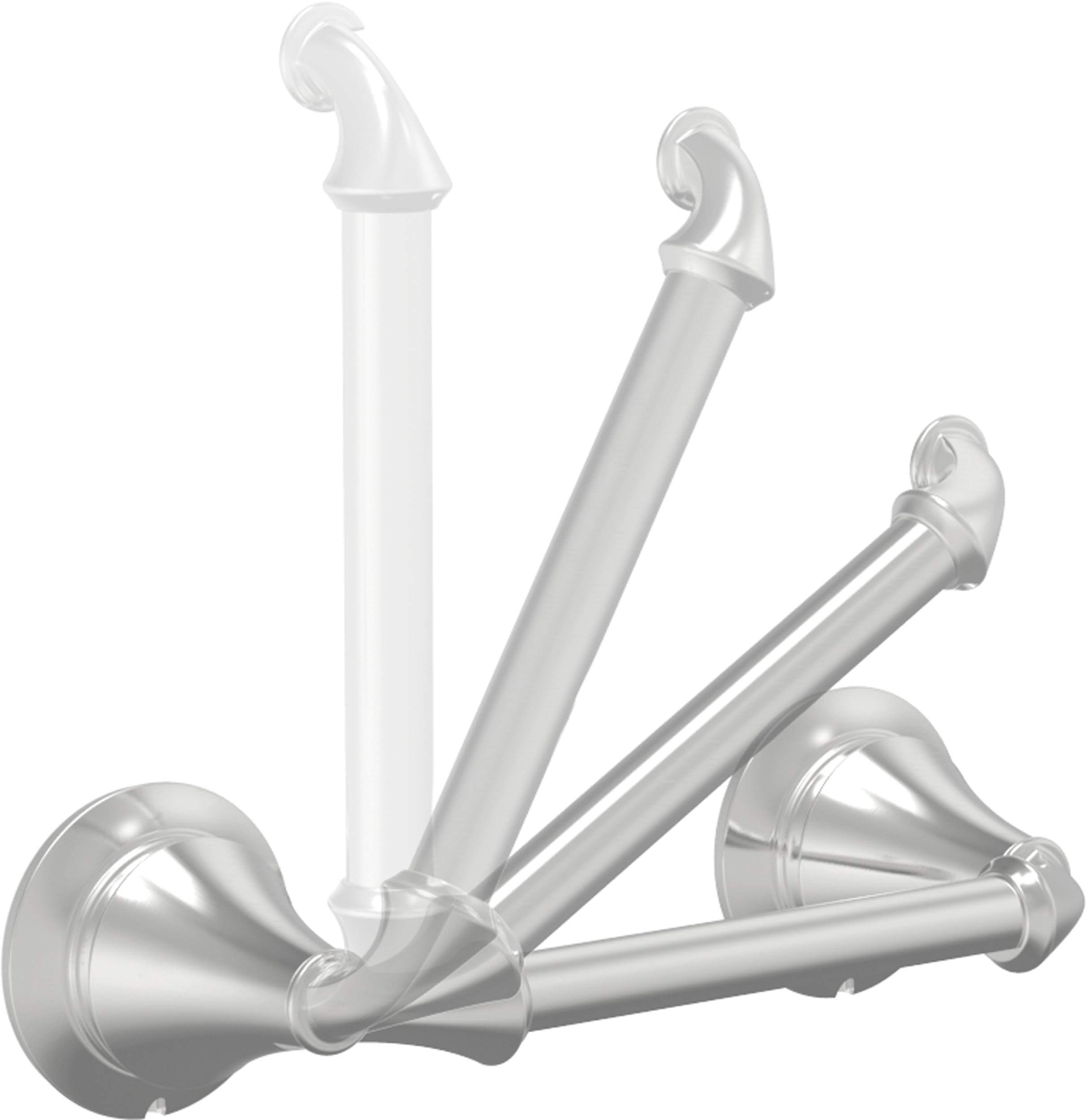 Delta Faucet 79450-Ss Linden Toilet Paper Holder, 12 X 6 X 5 Inches, Brilliance Stainless Steel