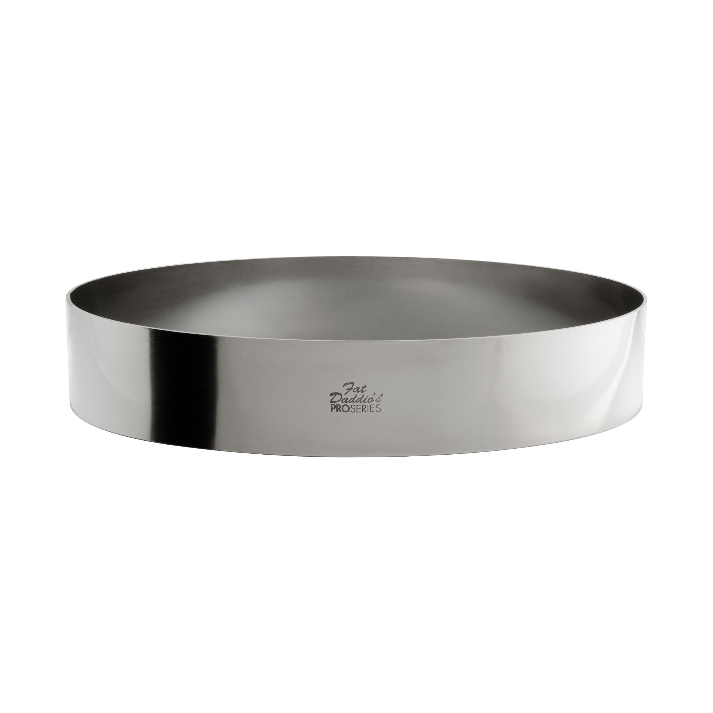 Fat Daddio'S Stainless Steel Round Cake & Pastry Ring, 10 X 2 Inch