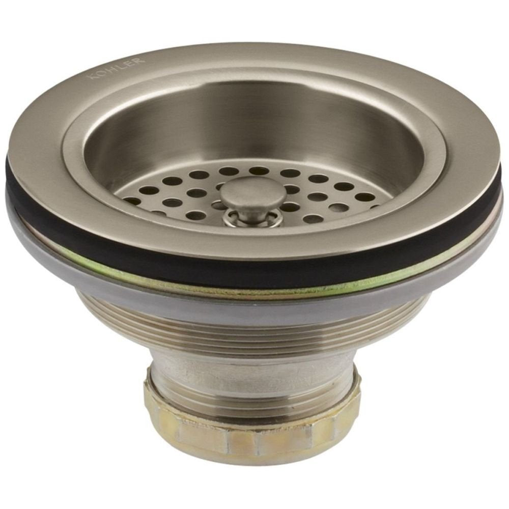 Kohler K-8799-Bv Duostrainer Sink Strainer, Vibrant Brushed Bronze