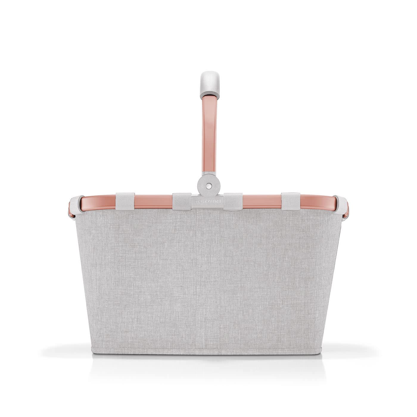 Reisenthel Carrybag Twist Sky Rose - Sturdy Shopping Basket With Plenty Of Storage Space And Practical Inner Pocket - Elegant An