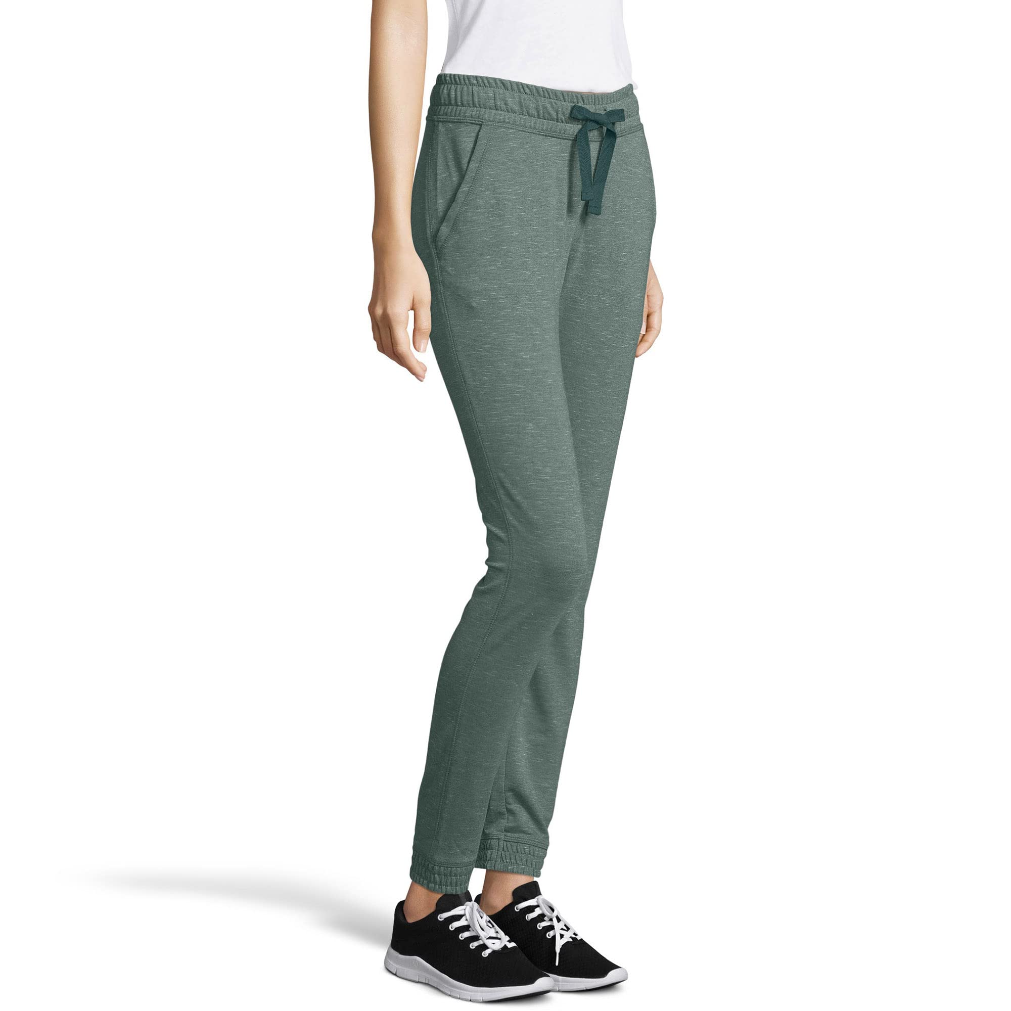 Hanes Womens Tri-Blend French Terry Jogger With Pockets
