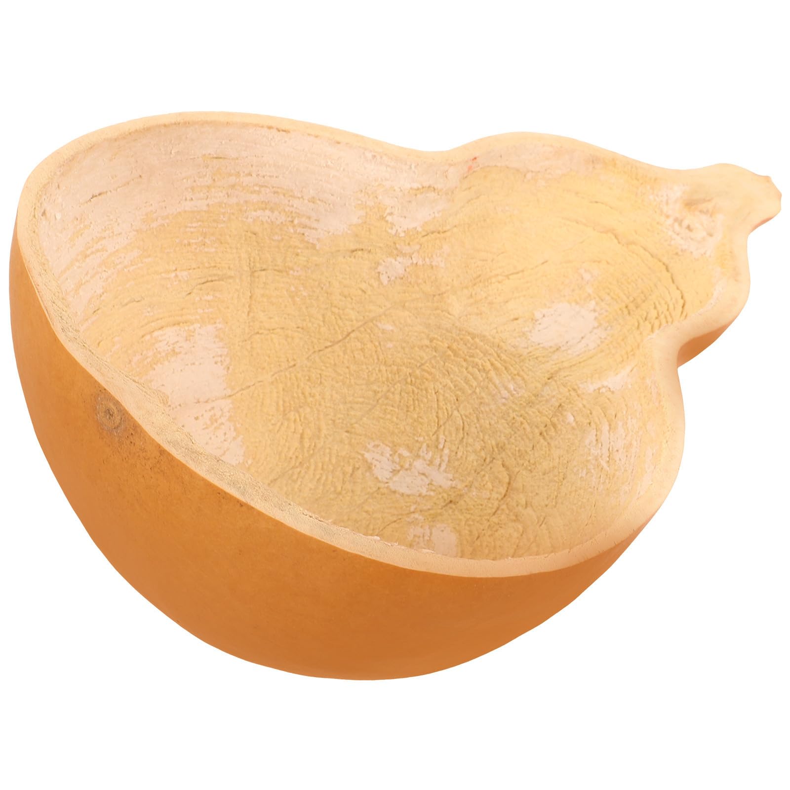 HYTROVE Natural Gourd Water Ladle 9.84 X 5.90 X 2.95 in Half Gourd Scoop for Bathing Sauna Bucket Kitchen Water Dipper Vegetable
