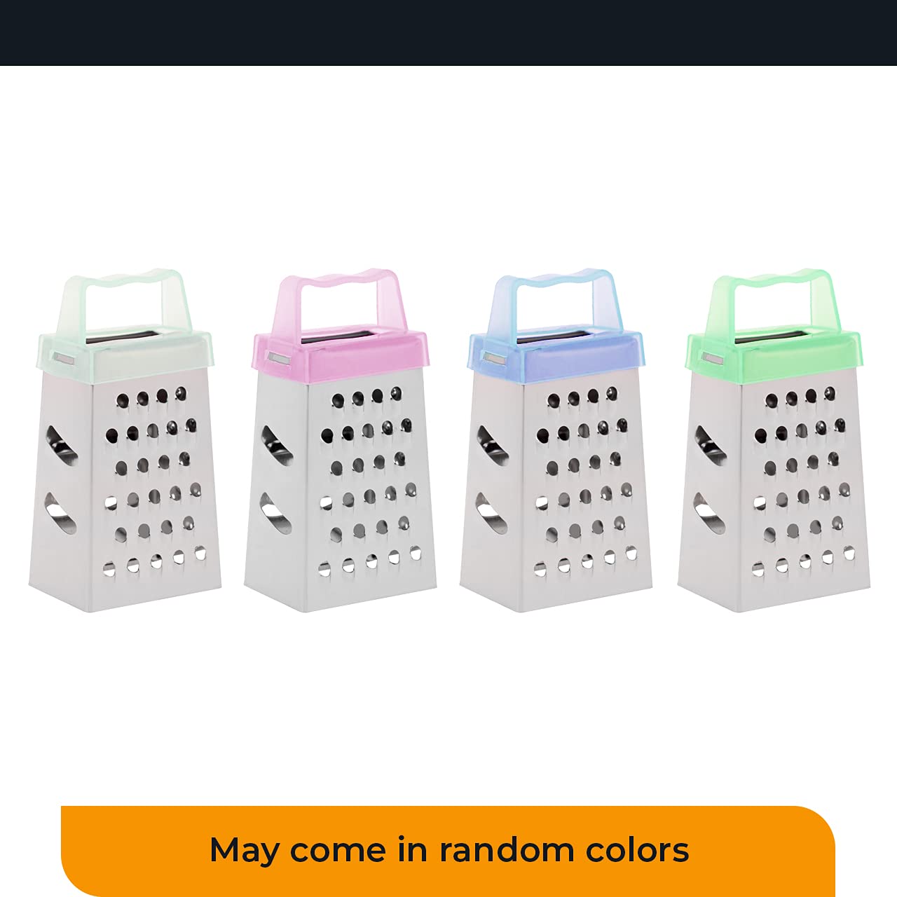 Tiny Size Box Grater - Pack Of 2 - Small Food Garlic Grater - Cheese And Ginger Mini Graters For Kitchen