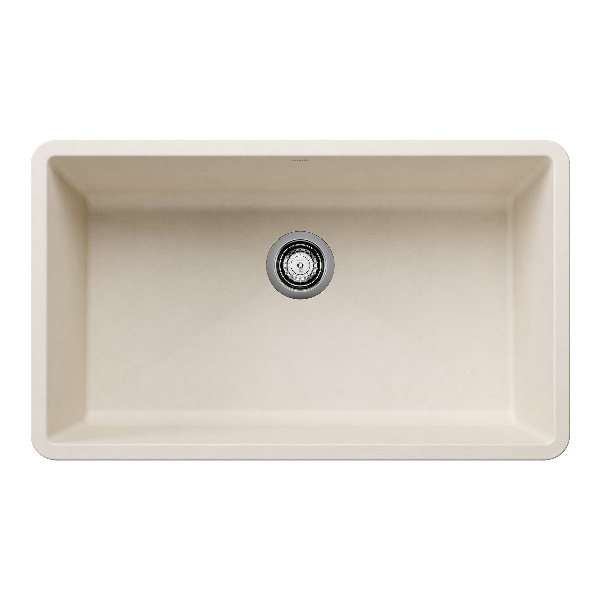 BLANCO 443084 PRECIS SILGRANIT Super Single Undermount Kitchen Sink 32 L X 19 W- Soft White