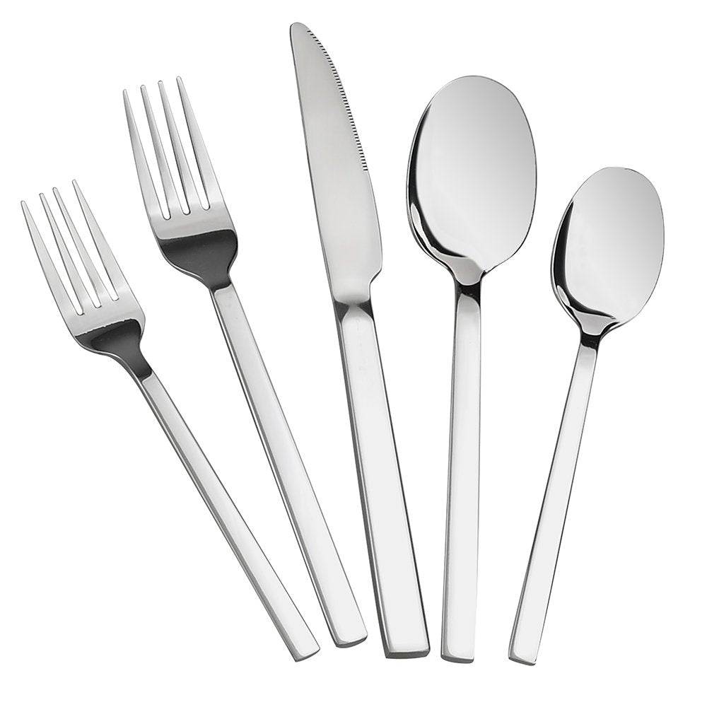 Doryh 80 Pieces Stainless Steel Flatware Sets, Service For 16