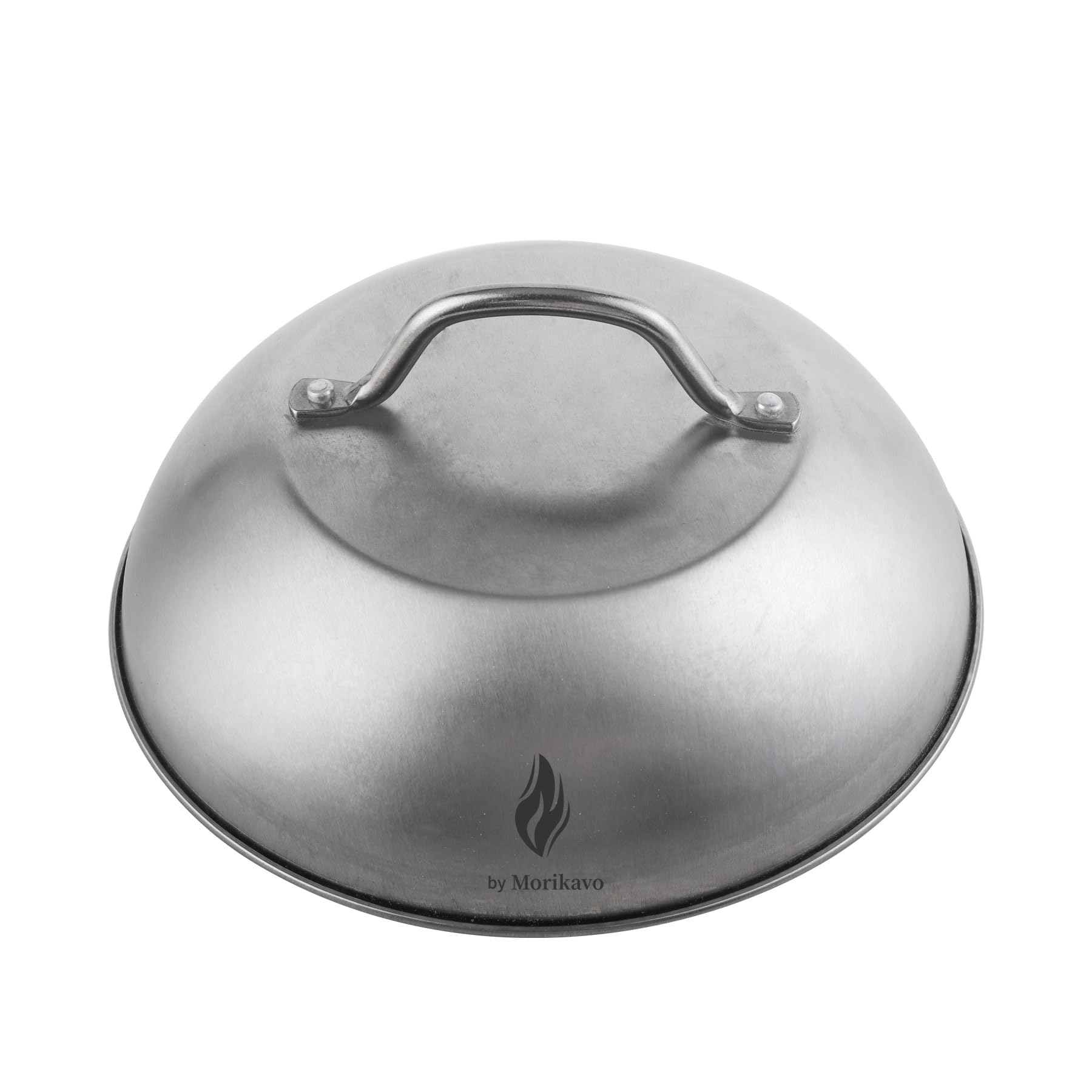 Morikavo Cheese Melting Dome,9 Inch Stainless Steel Round Smashed Burger Basting Cover,Grill Lid,Cooking Dome For Flat Top Gridd
