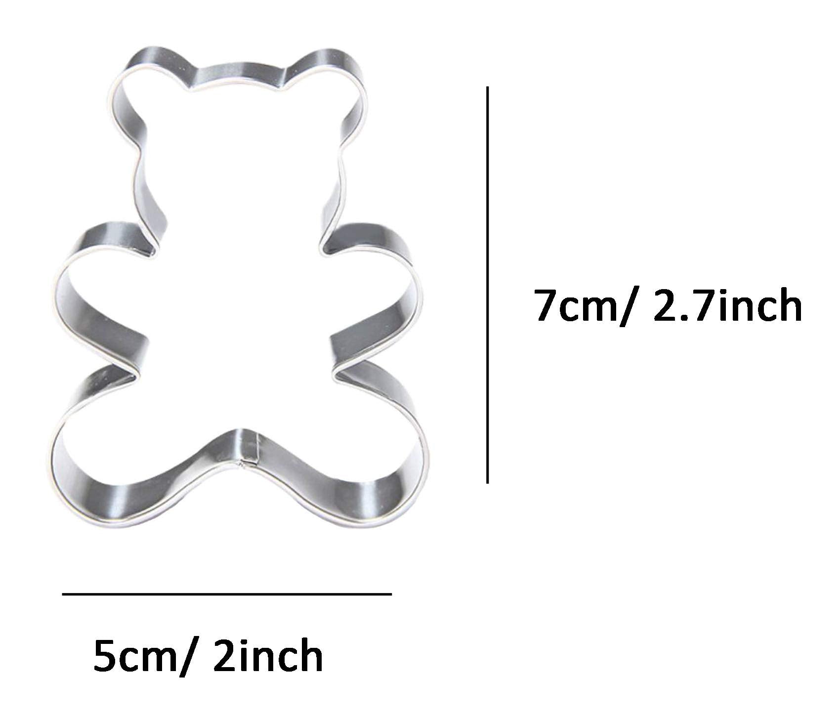 Zdywy Cartoon Bear Shaped Cookie Cutter