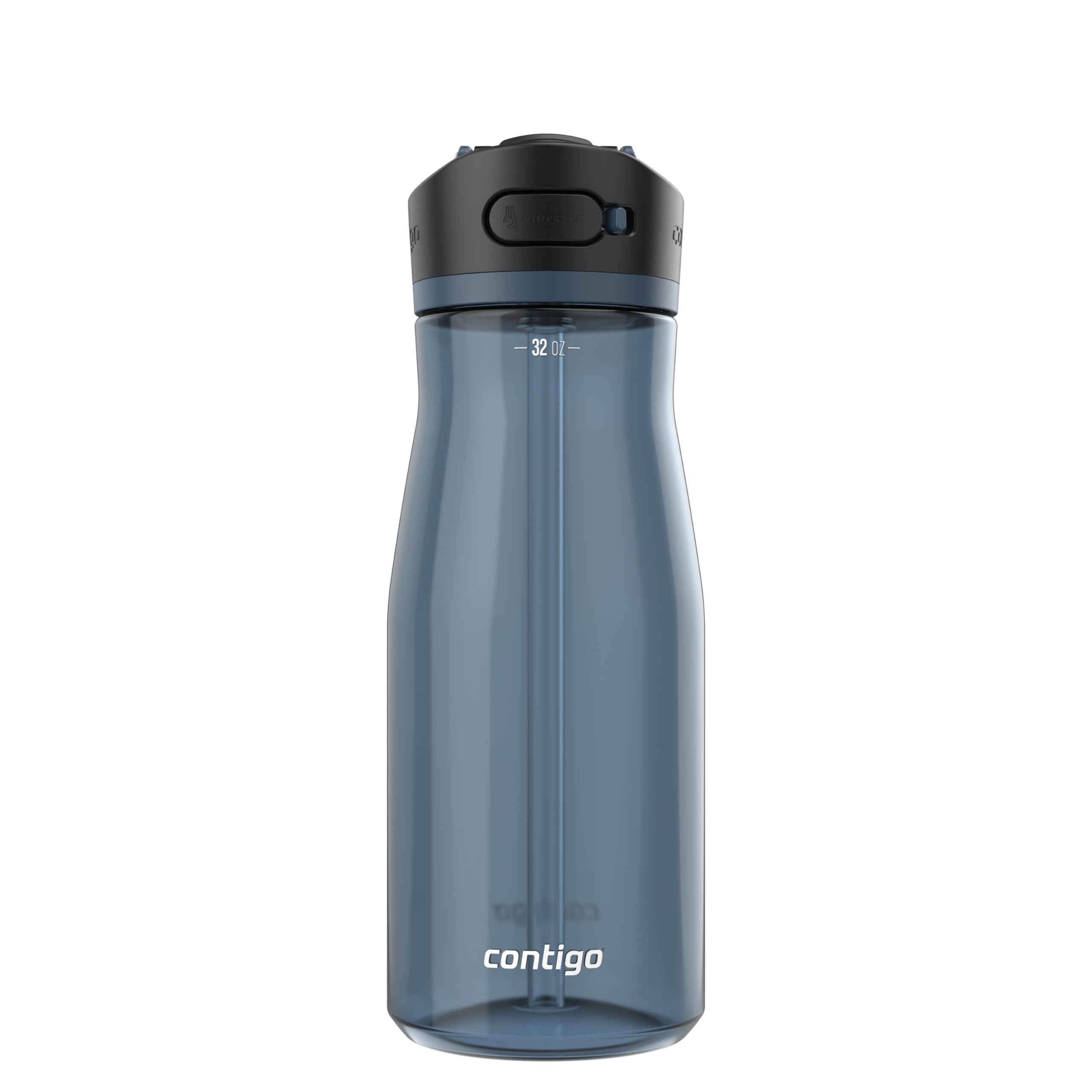 Contigo Ashland Water Bottle, 32 Oz, Blueberry