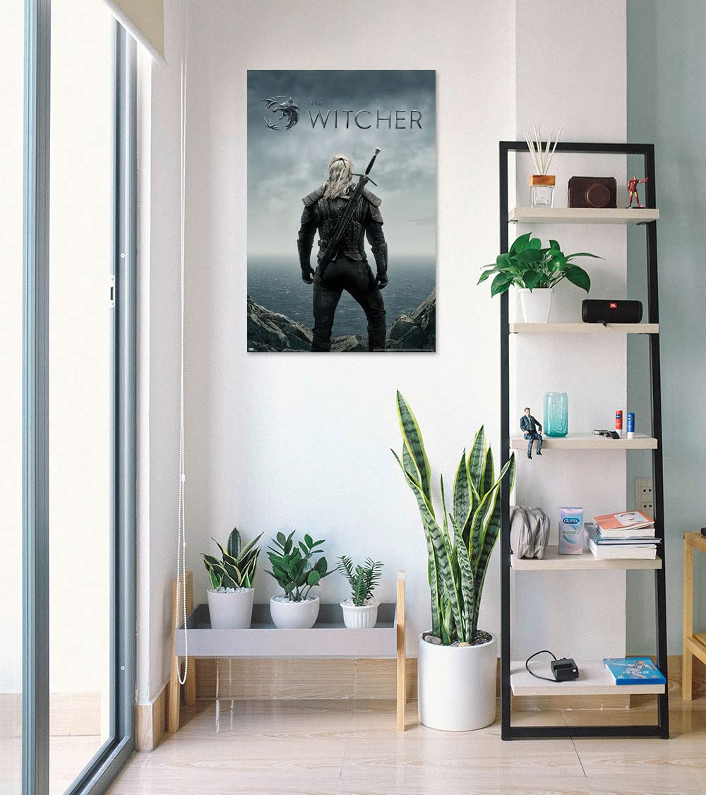 Poster Stop Online The Witcher - Netflix Tv Show Poster (Teaser - Geralt Of Rivia - Ocean) (Size 24'' X 36'')