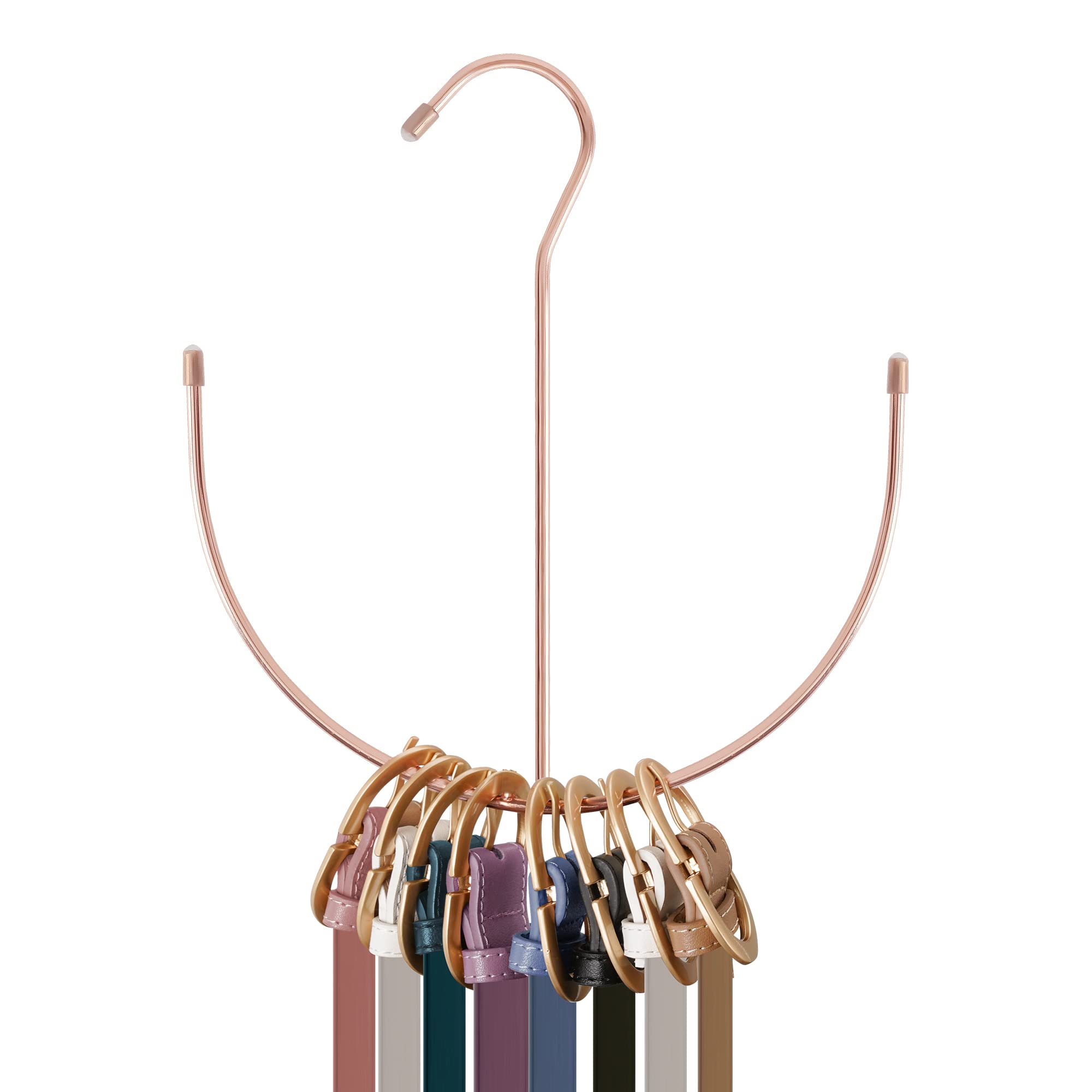 Zedodier Belt Hangers, Belt Rack Closet Accessories Organizers, Closet Organizer Hook Rack For Belt, Ties, Scarves, Camisoles, H