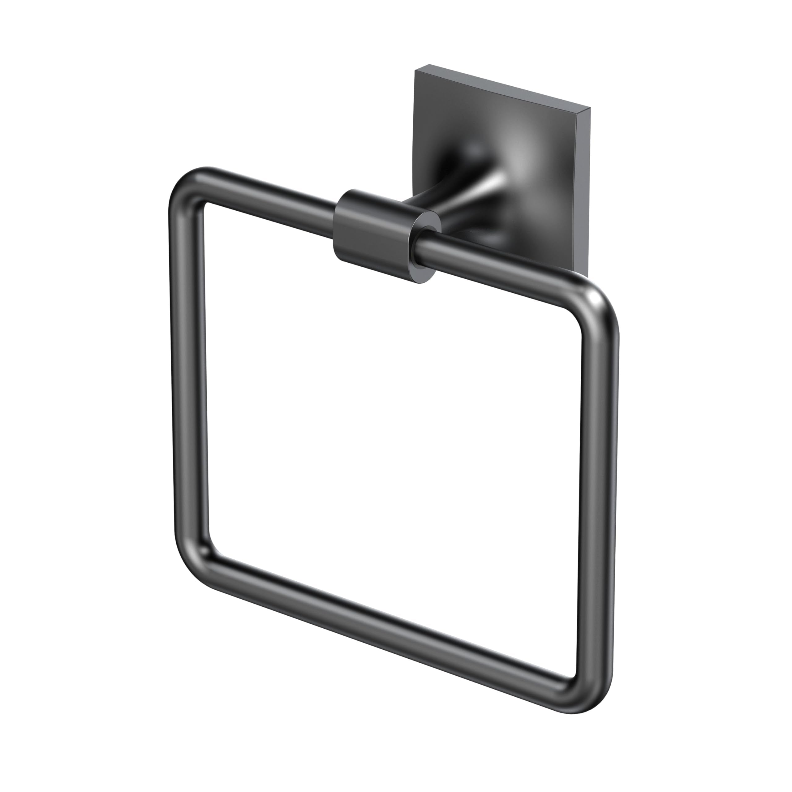 Gatco 5582Mx Waterline Towel Ring, Matte Black