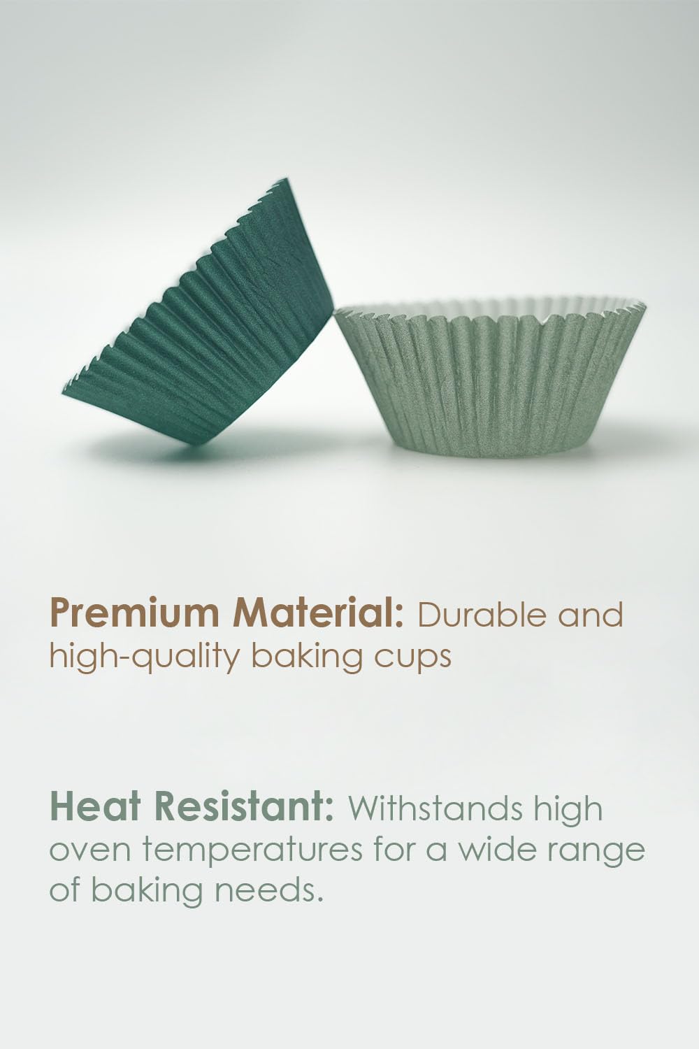 Bake Choice Cupcake Liners 200 Pcs Paper Muffin Cups Standard Cupcake Wrappers, Cup Cake Paper Cup, Food Grade Paper Cupcake Lin