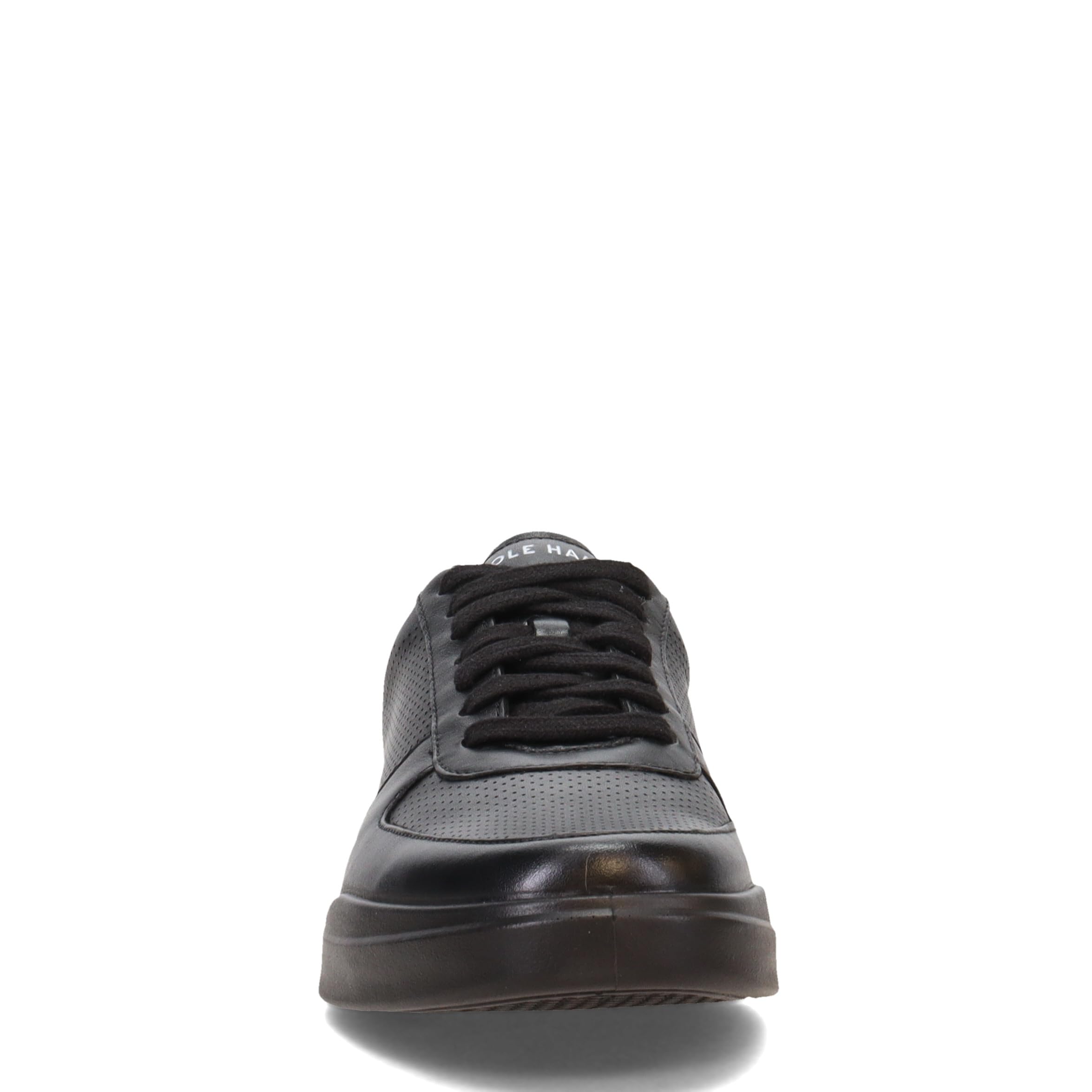 Cole Haan Mens Grand Crosscourt Modern Perforated Sneaker, Blackblackwhite, 105