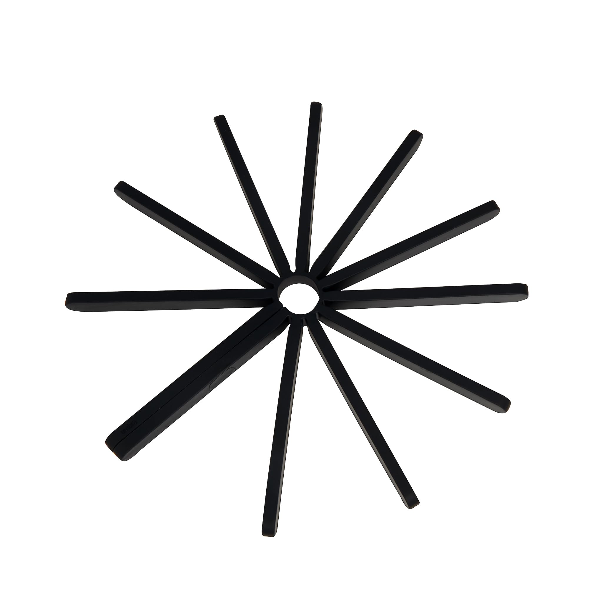 Umbra Fanfare Silicone Trivet (Set of 2), Black